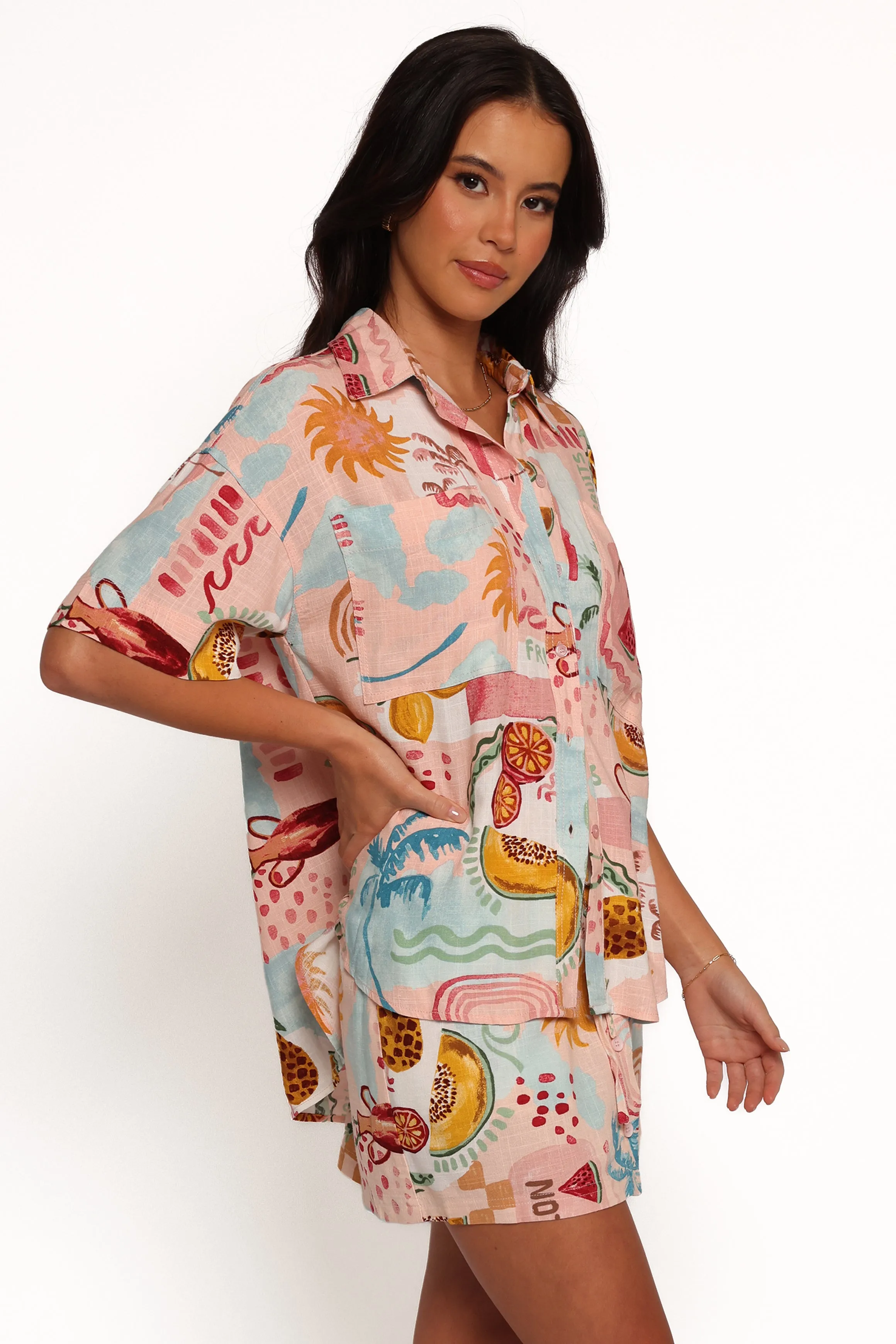 Abella Short Sleeve Shirt - Summer Haze