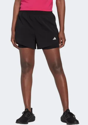Adidas Women's Aeroready Two-In-One Shorts