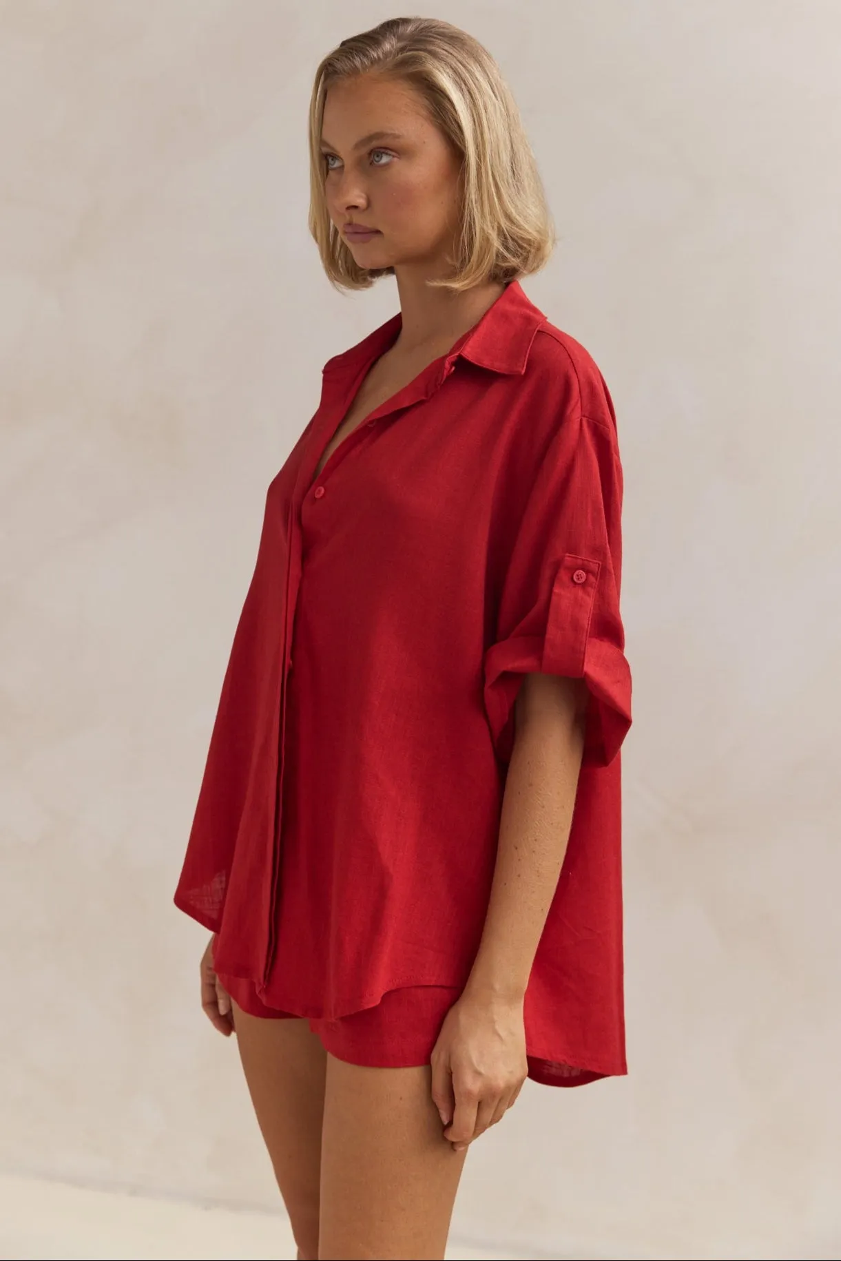 Alani Shirt (Red)