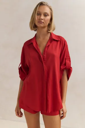 Alani Shirt (Red)