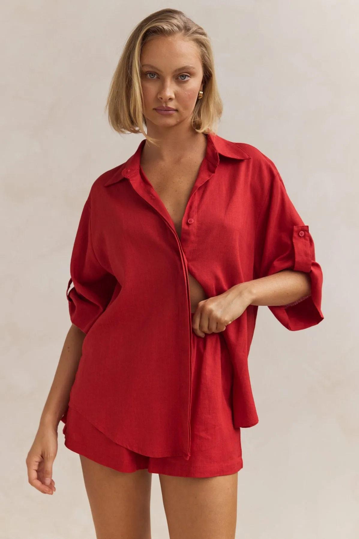 Alani Shirt (Red)