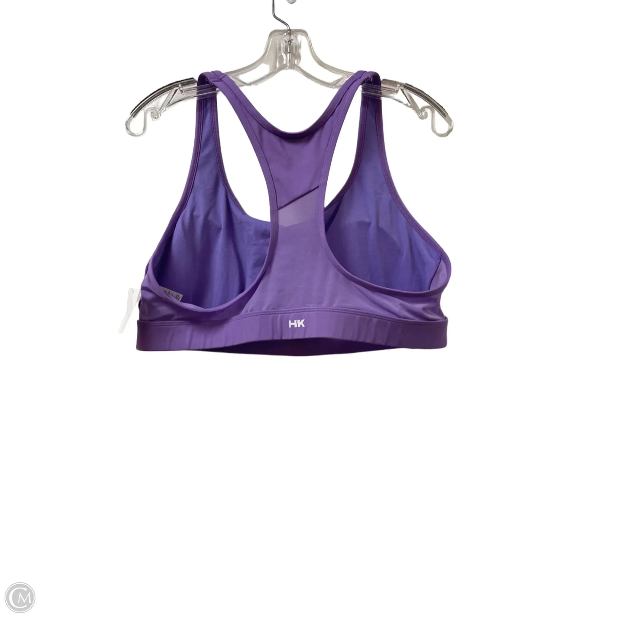 Athletic Bra By Clothes Mentor In Purple, Size: Xl