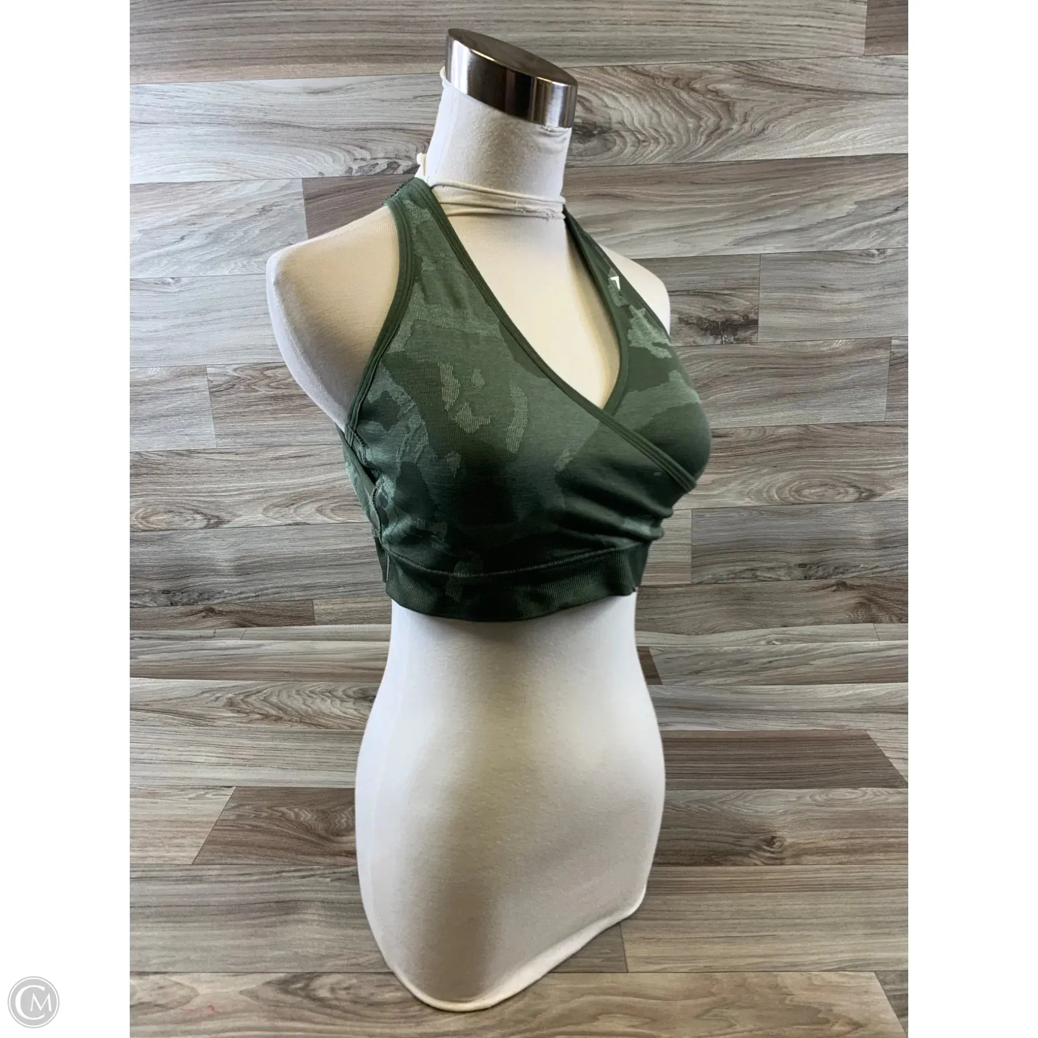Athletic Bra By Gym Shark In Green, Size: L