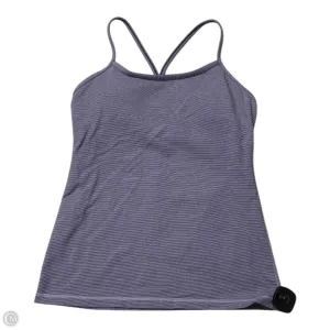 Athletic Tank Top By Lululemon In Purple, Size: S