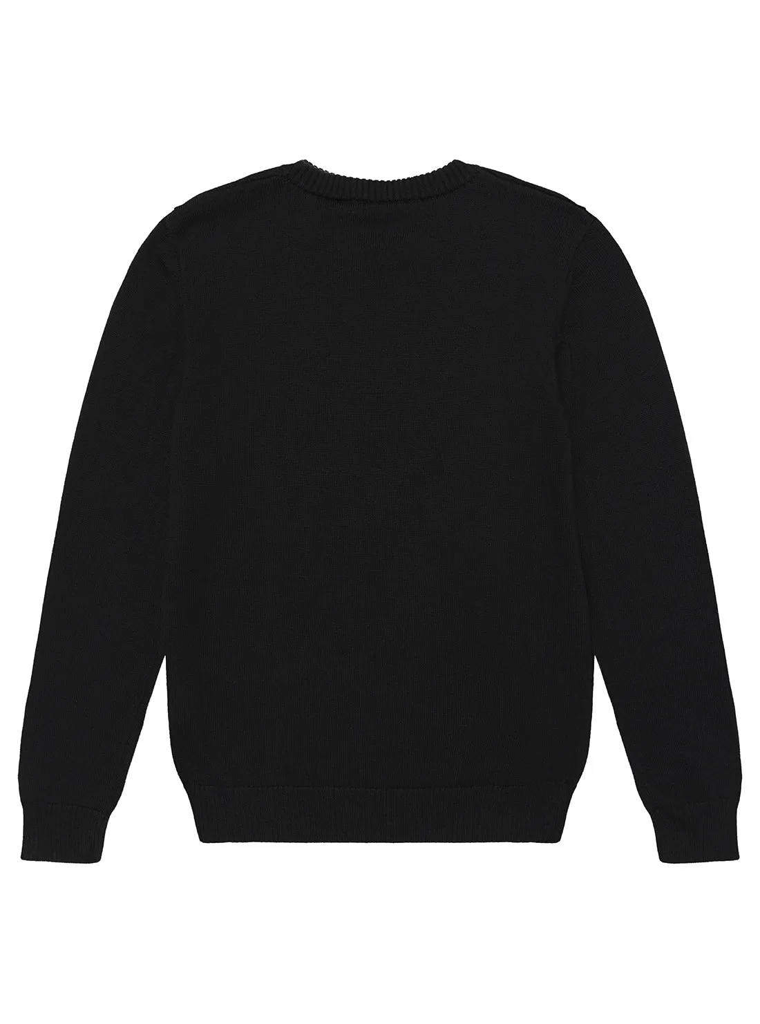 Black Long Sleeve Jumper (7–16)