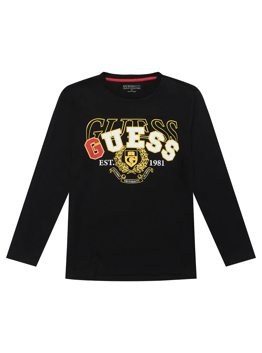 Black Long Sleeves T-Shirt (7-16)