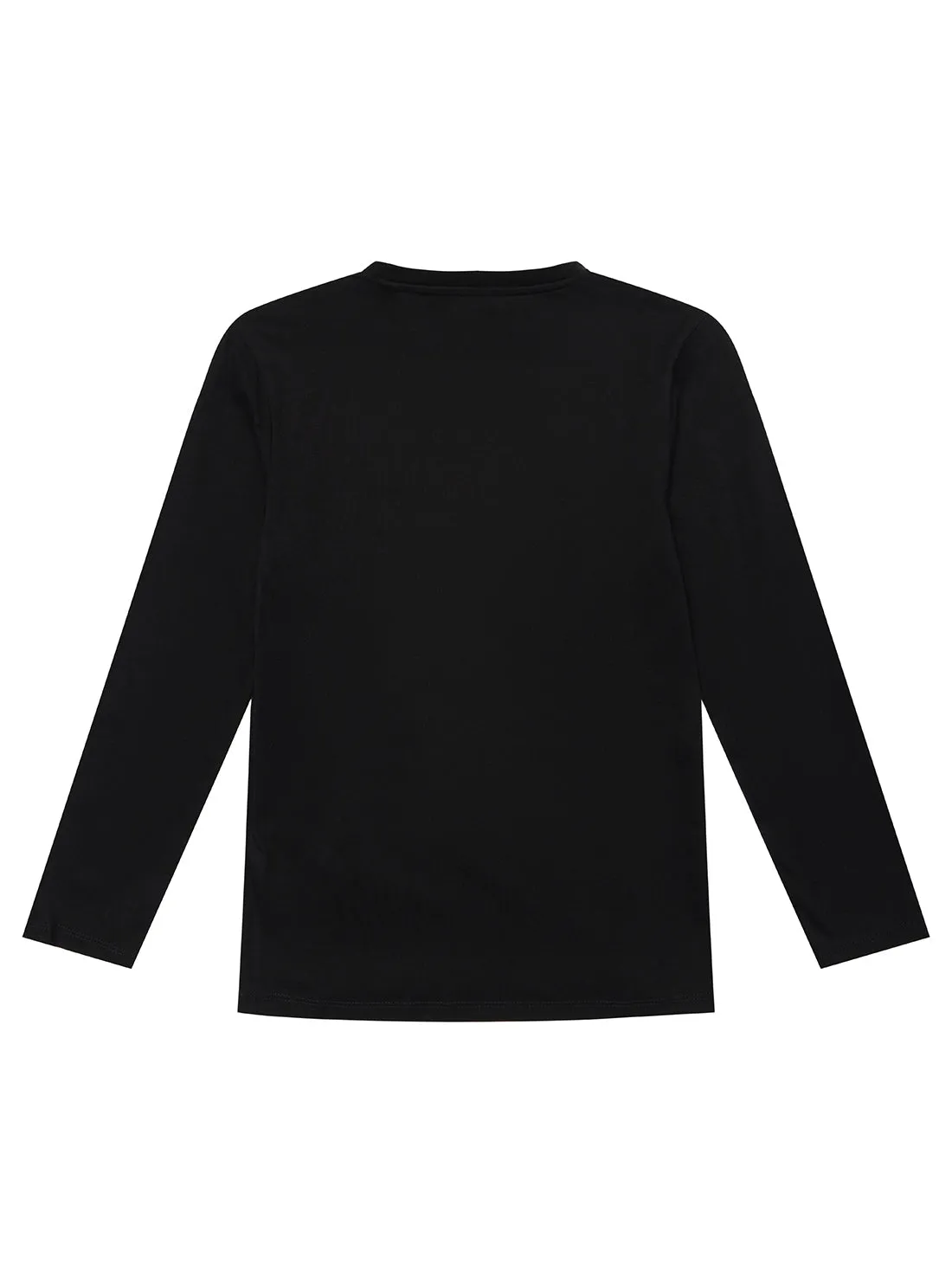 Black Long Sleeves T-Shirt (7-16)
