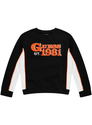 Black Orange Logo Active Top (7-16)