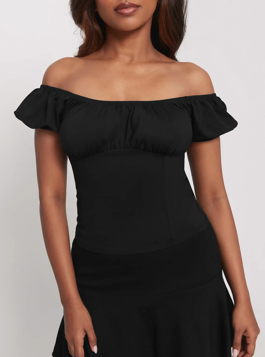 Black Scoop Cecilia Top