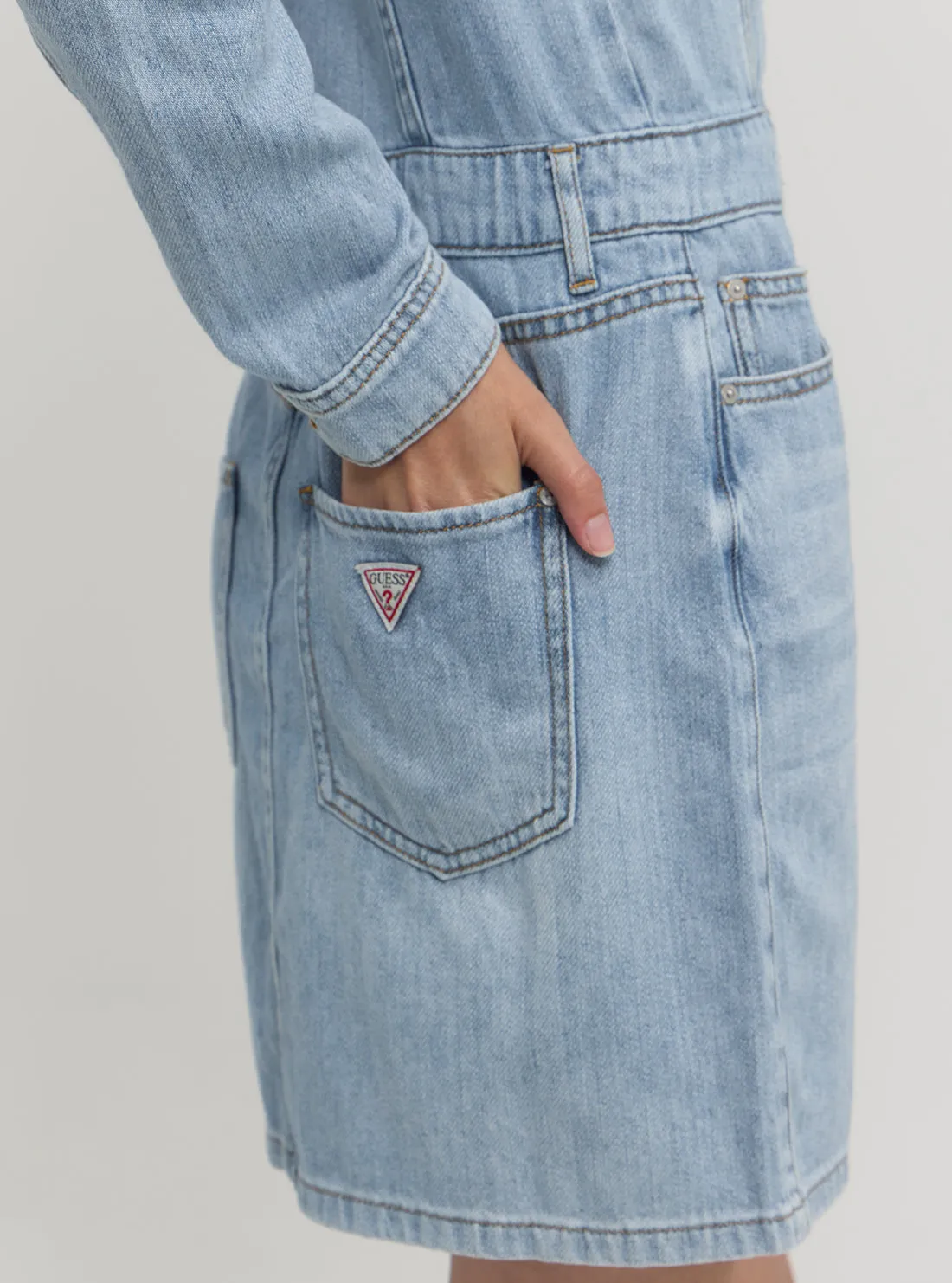 Blue Denim Kenia Mini Dress