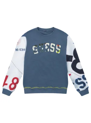Blue Long Sleeve Active Top (7-16)