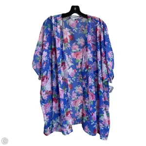 Cardigan By Davi & Dani In Floral Print, Size: S