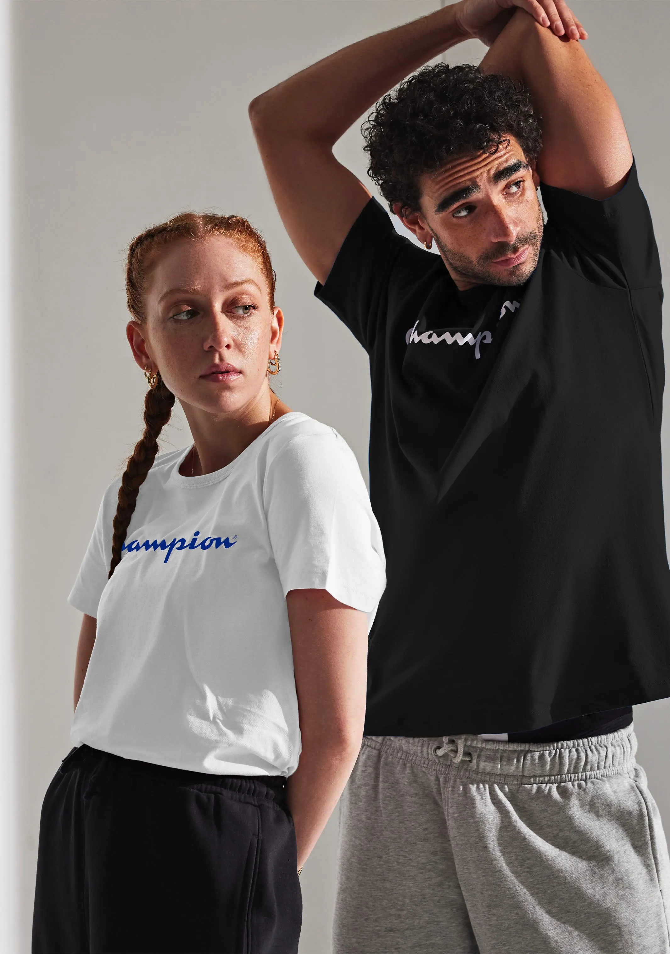 Champion Women's Script Short Sleeve Tee