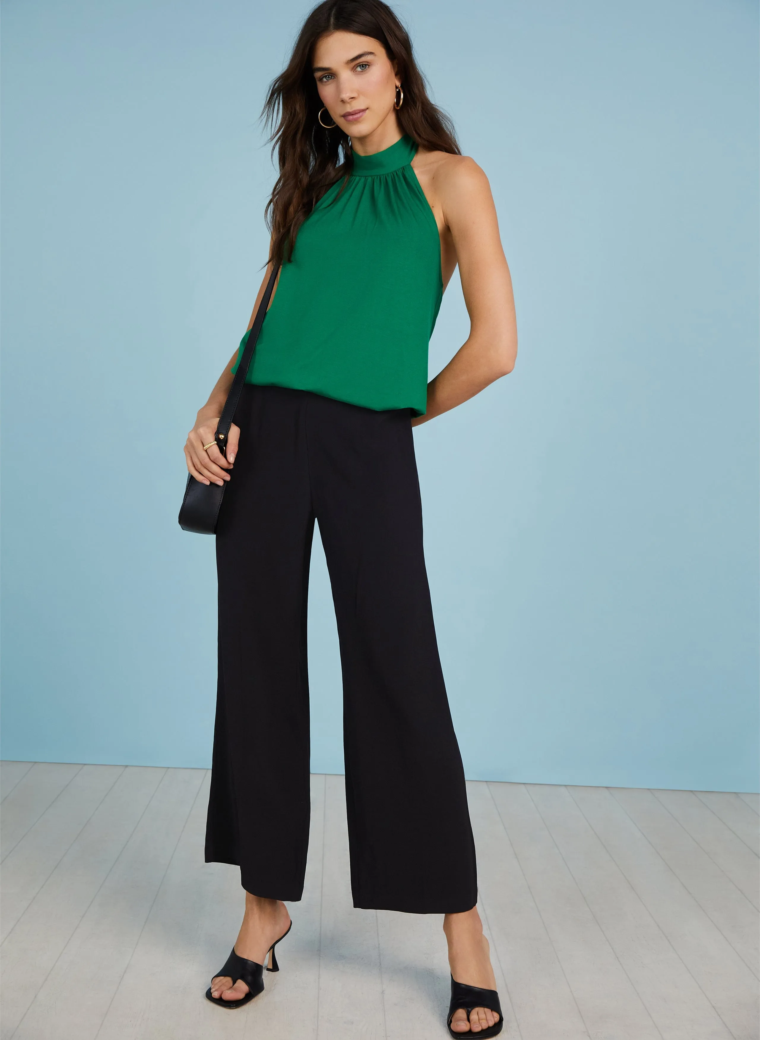 Chrissy LENZING™ ECOVERO™ Top | Bright Emerald