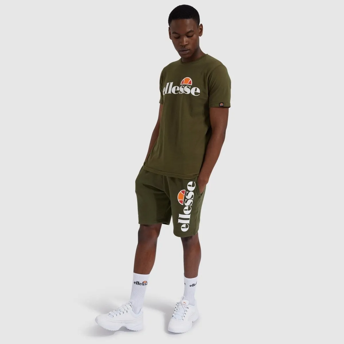 ELLESSE MEN'S PRADO KHAKI TEE