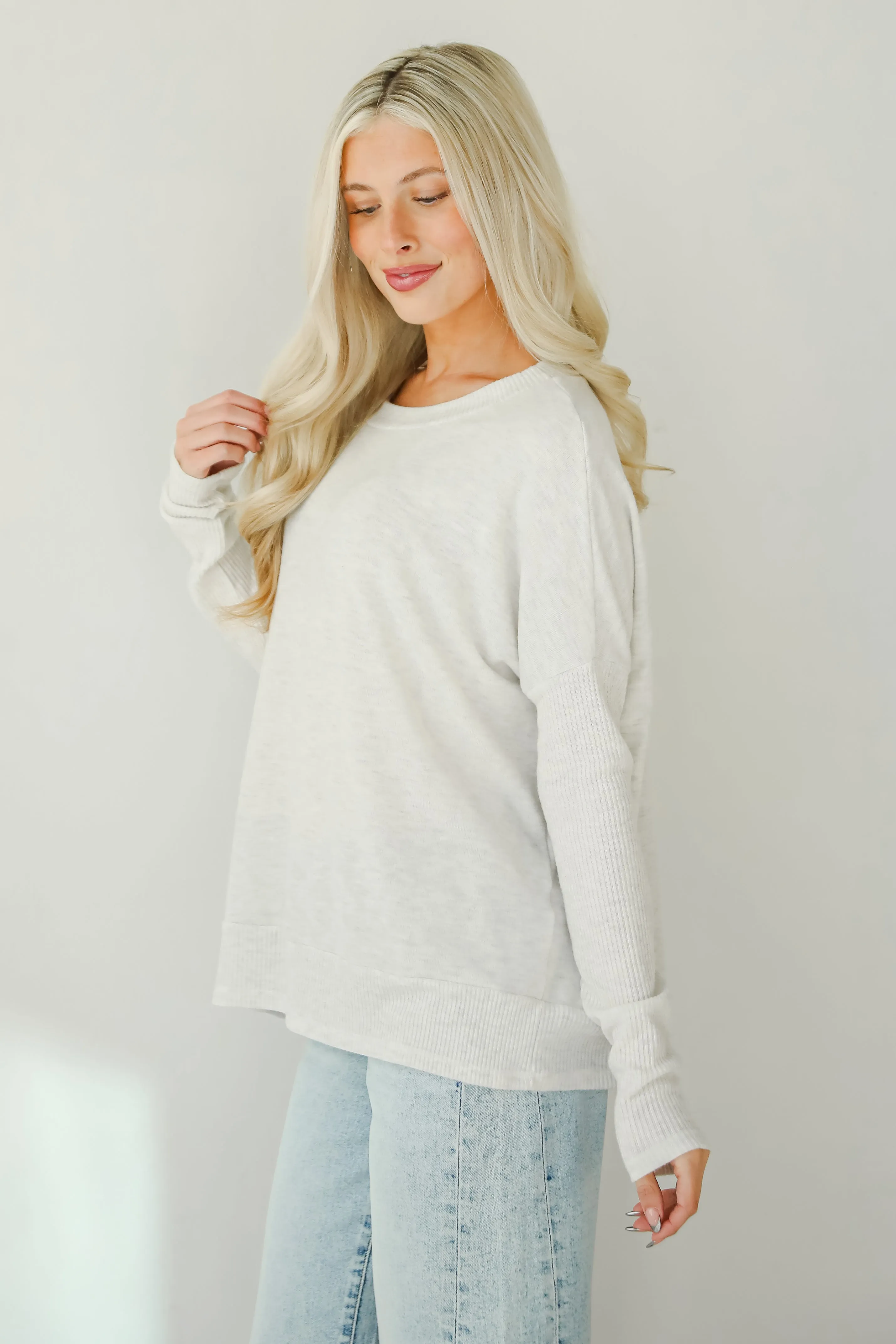 FINAL SALE - Cozy Touch Soft Knit Top