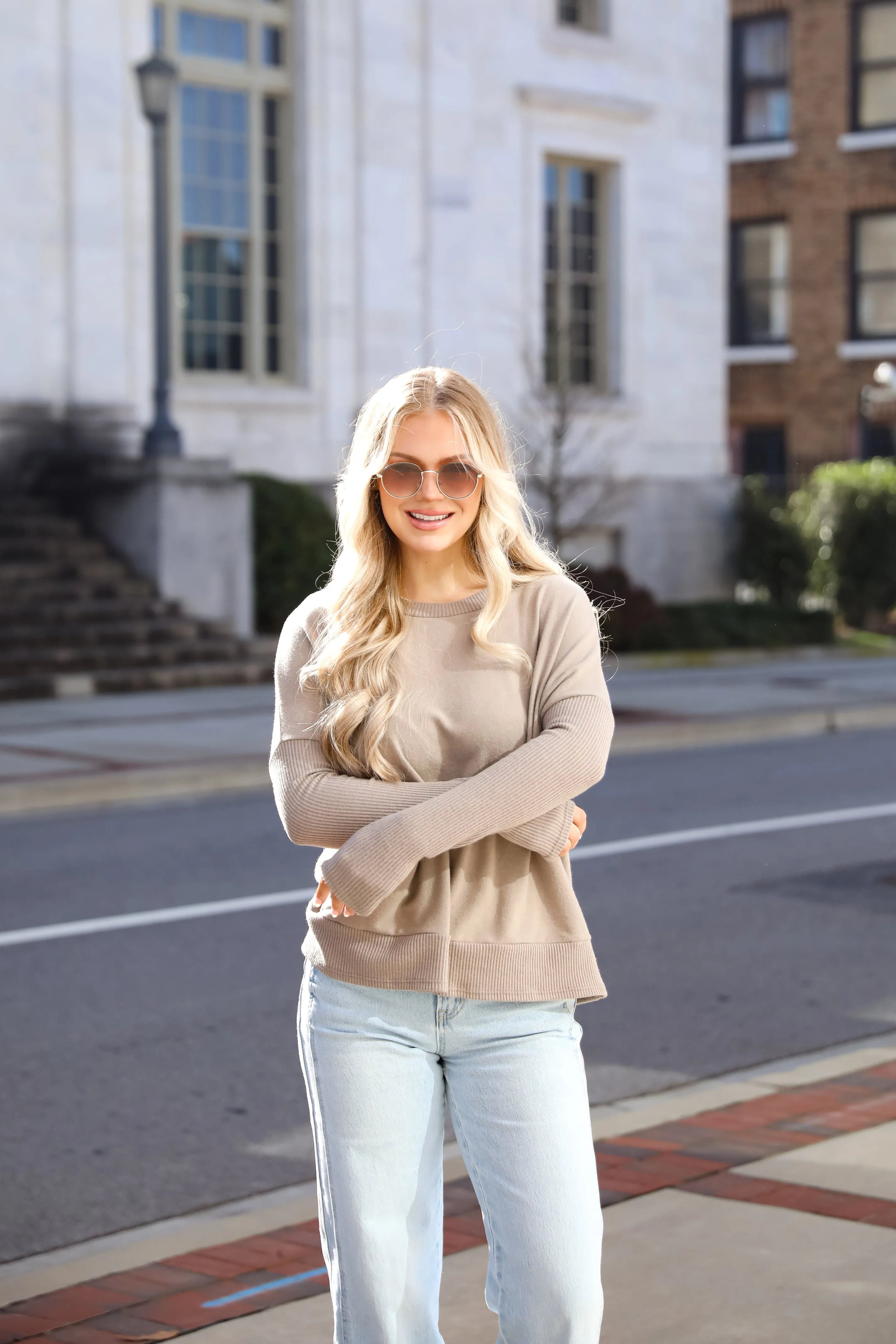 FINAL SALE - Cozy Touch Soft Knit Top