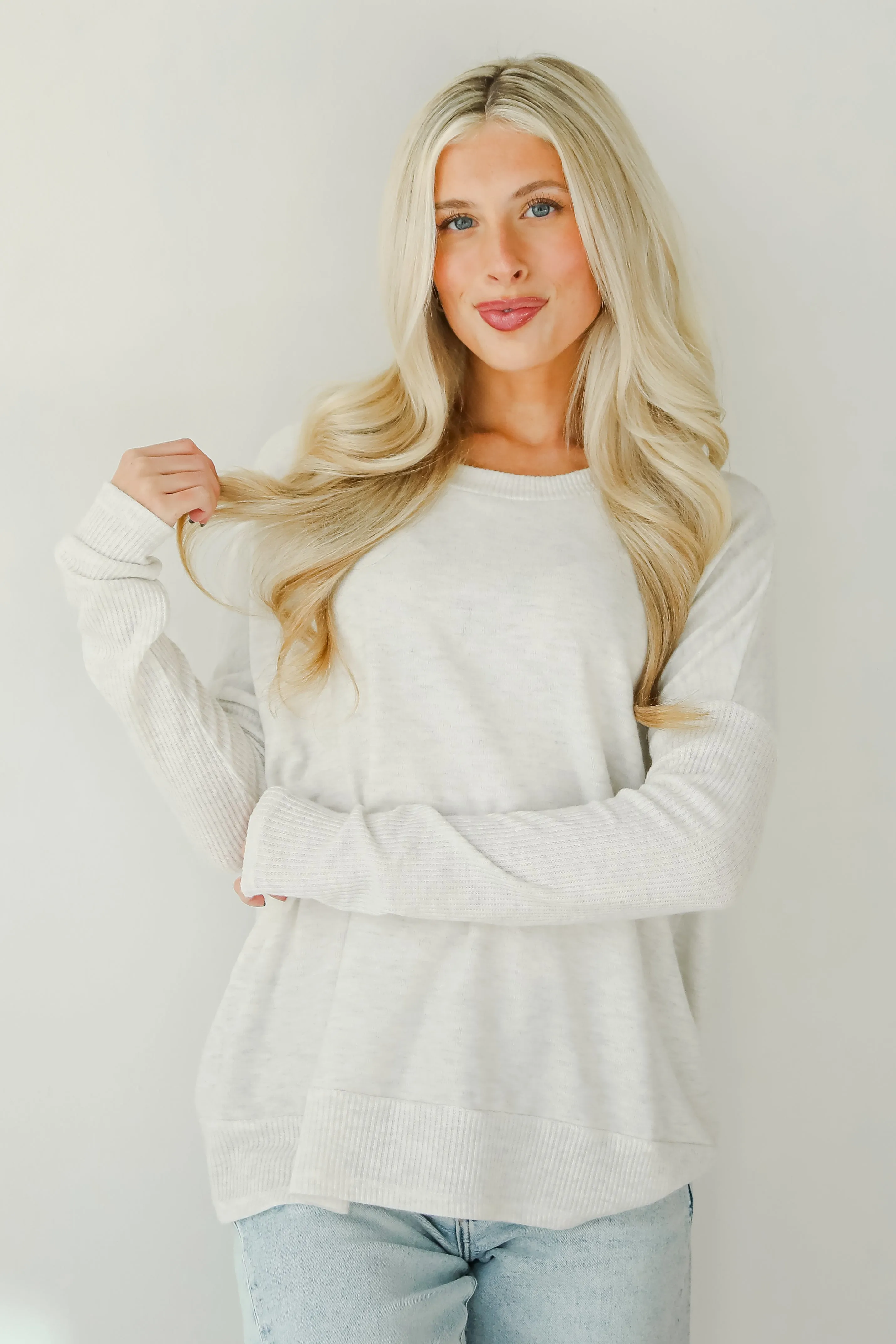 FINAL SALE - Cozy Touch Soft Knit Top
