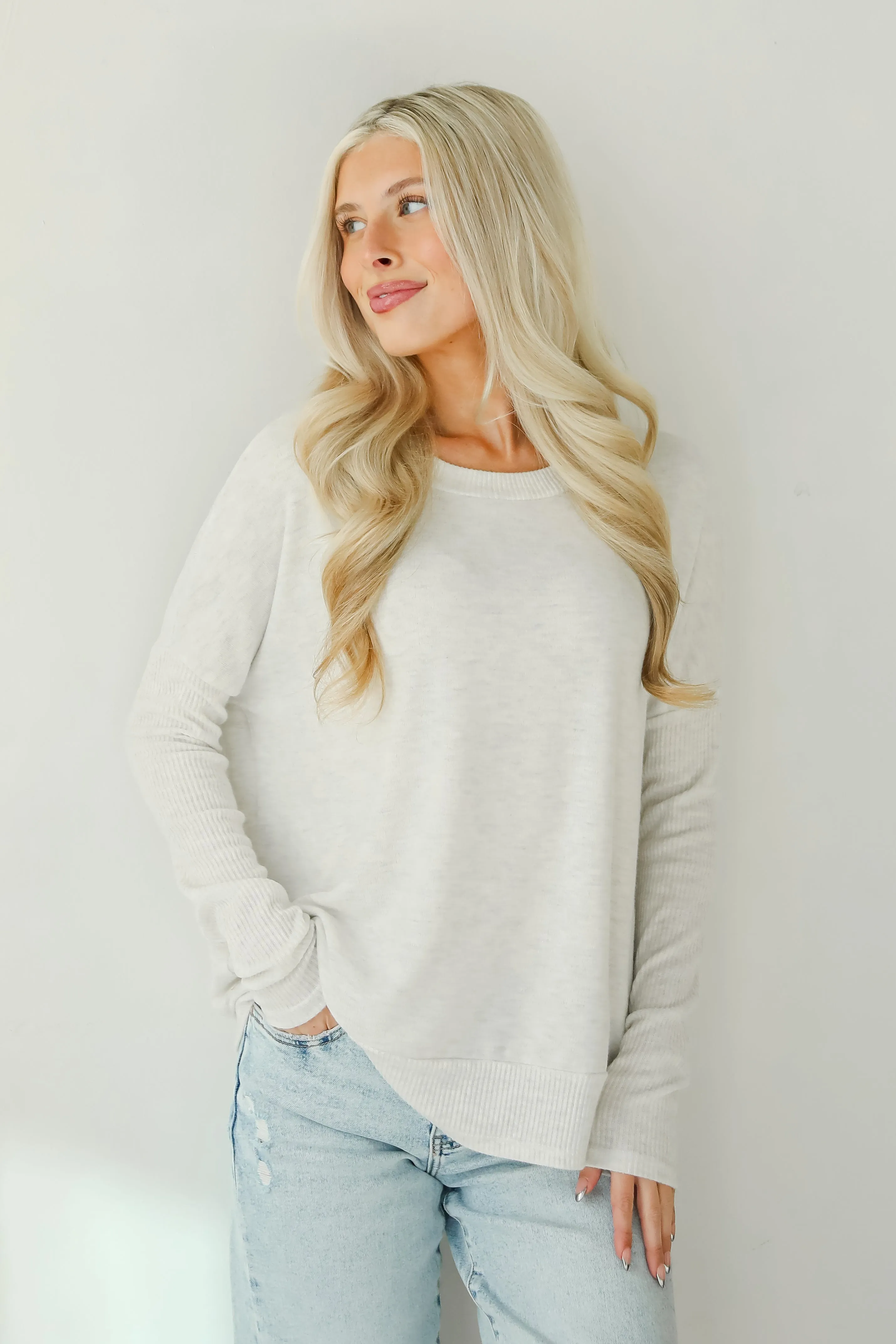 FINAL SALE - Cozy Touch Soft Knit Top