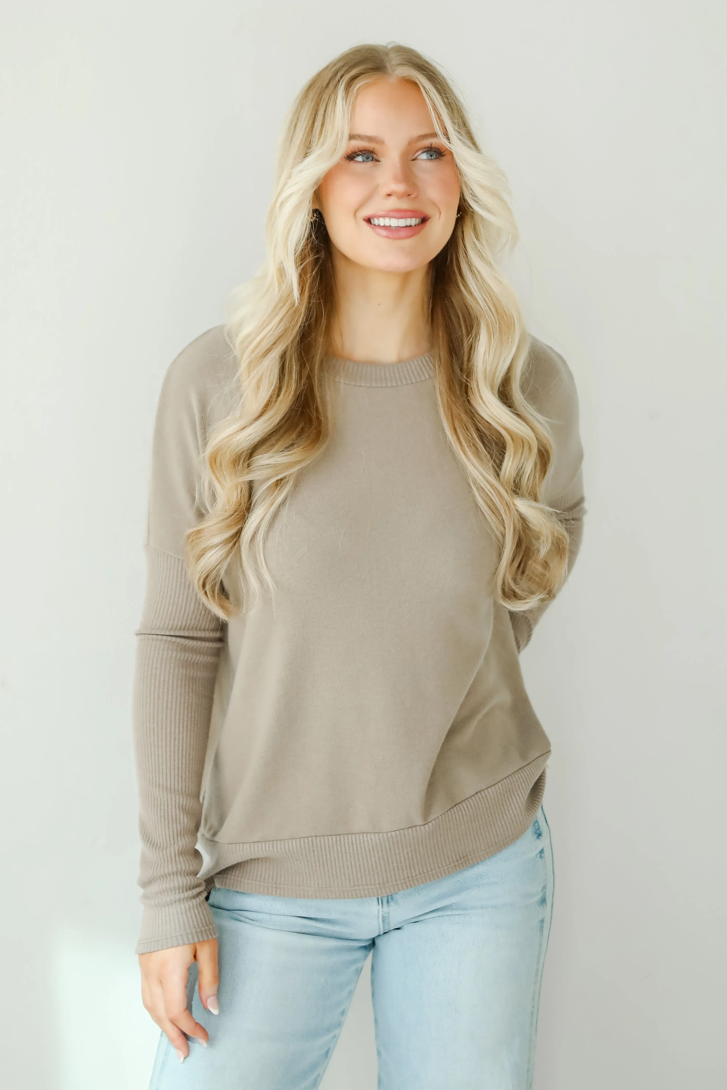 FINAL SALE - Cozy Touch Soft Knit Top