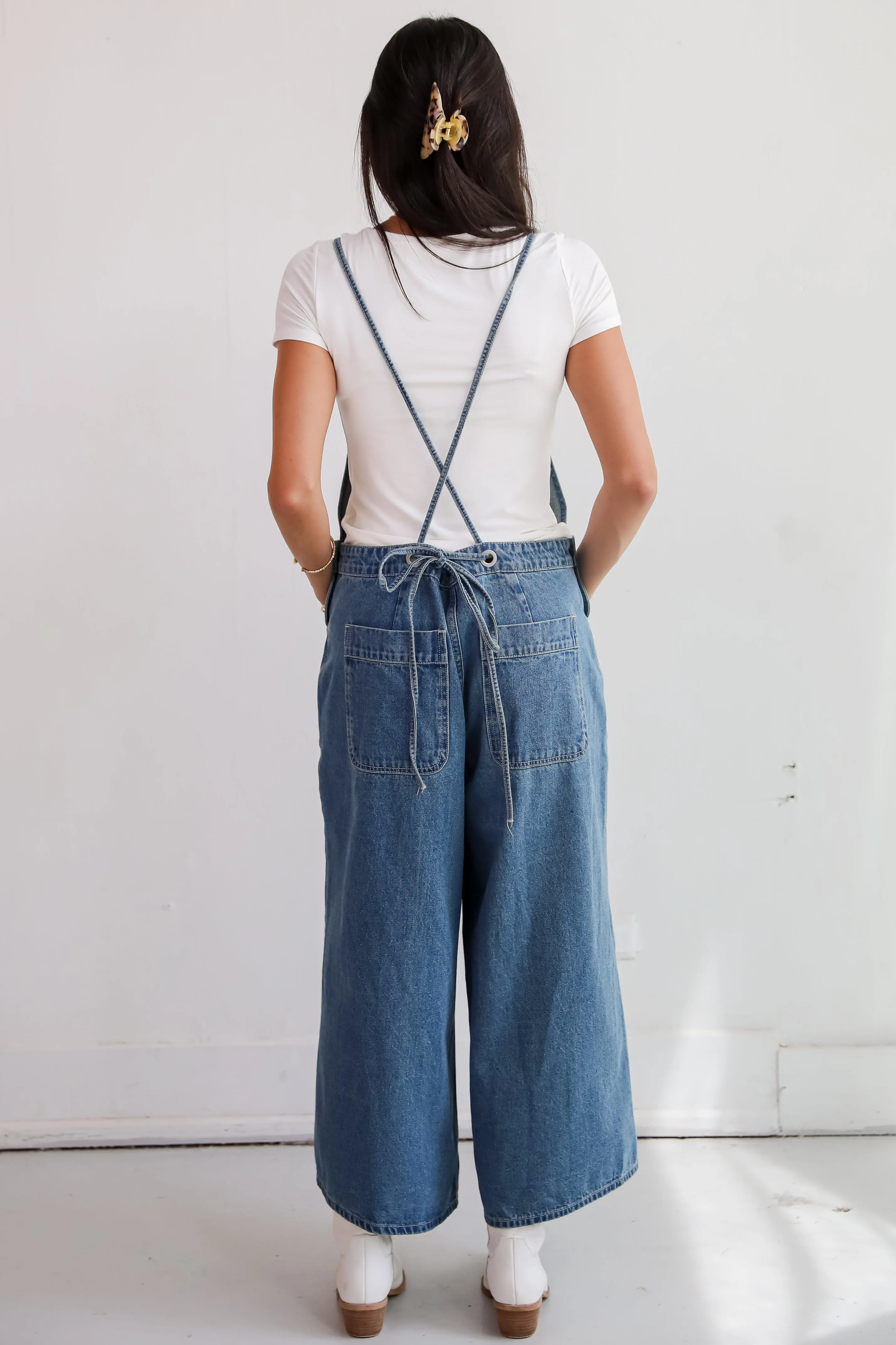 FINAL SALE - Movin' & Groovin' Denim Overalls