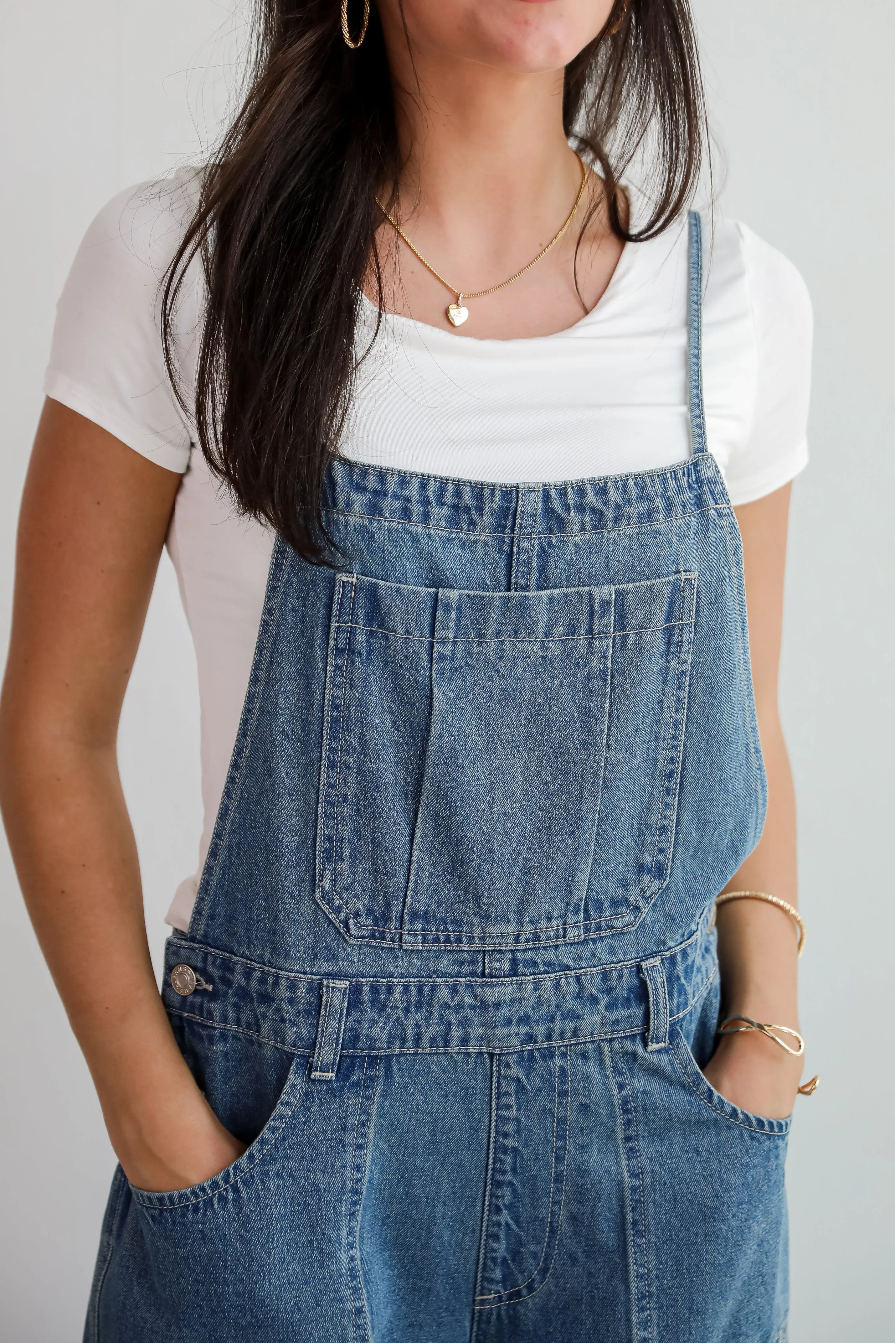 FINAL SALE - Movin' & Groovin' Denim Overalls