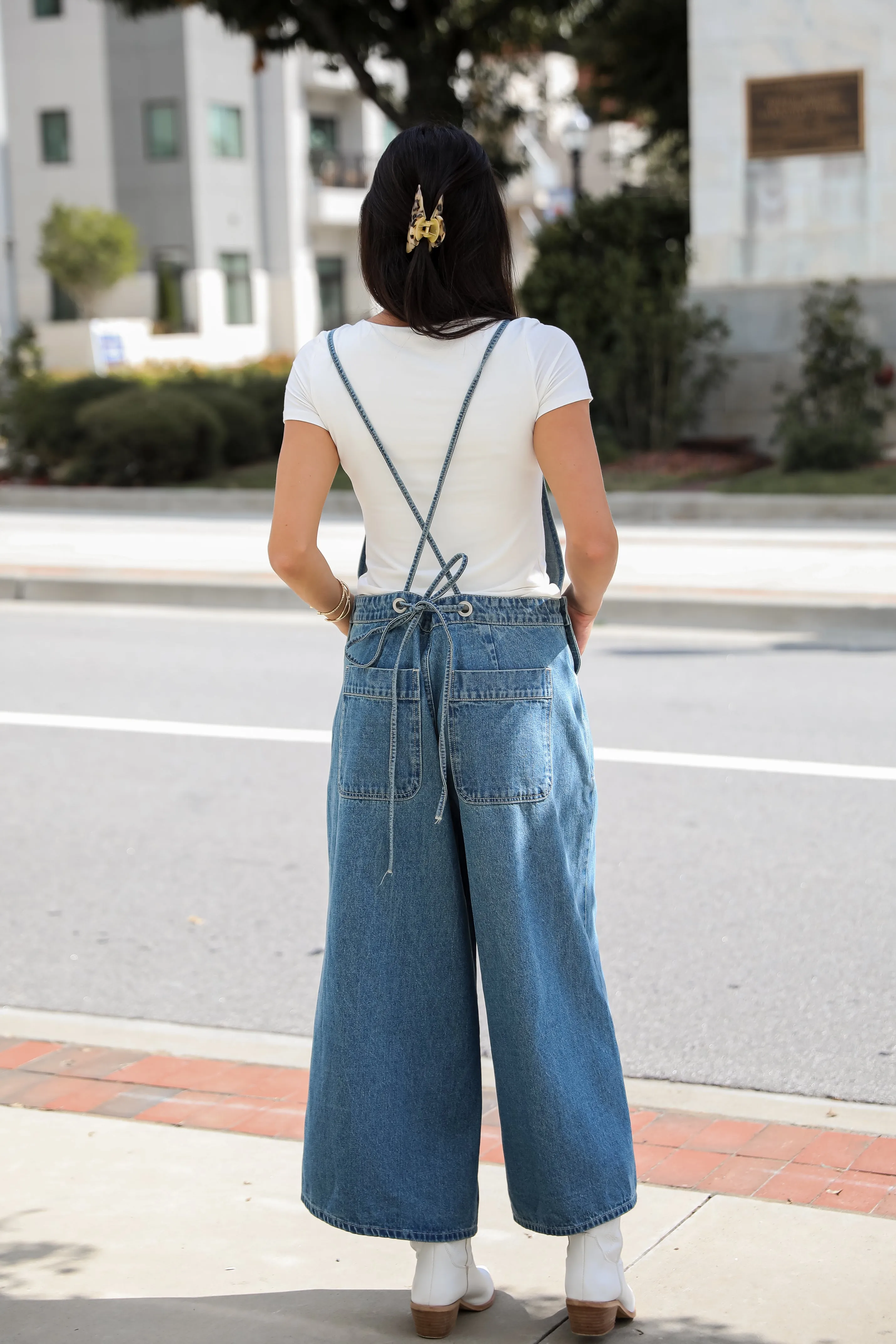 FINAL SALE - Movin' & Groovin' Denim Overalls