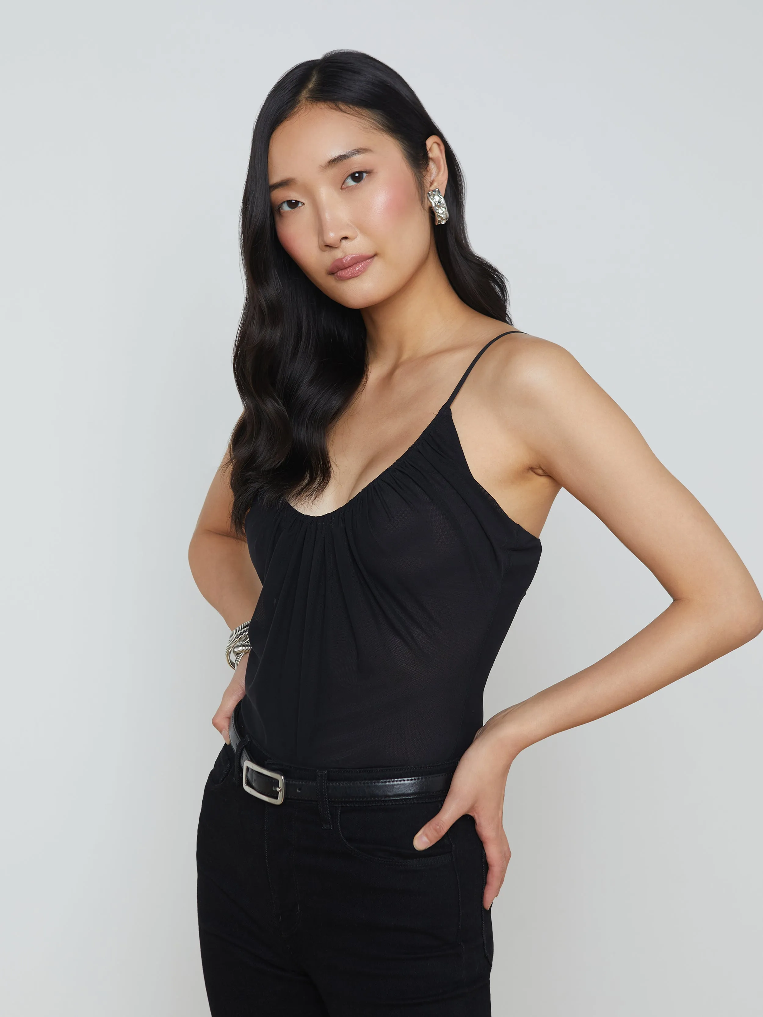 Gelina Mesh Bodysuit