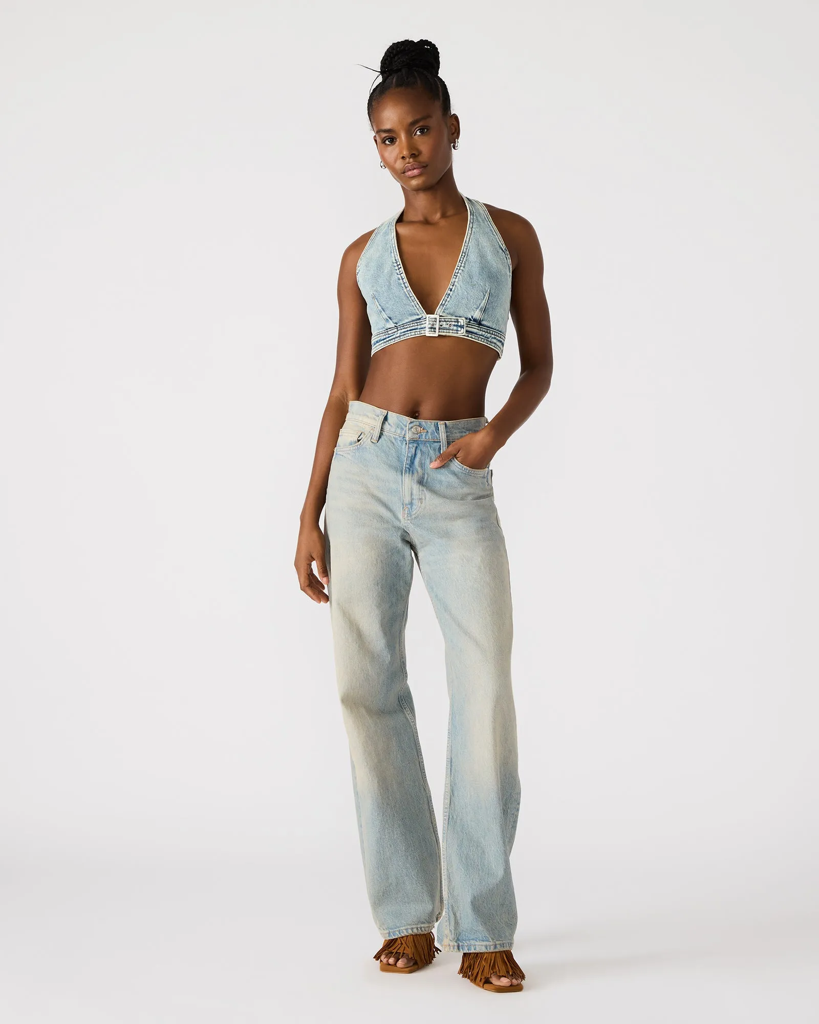 GRAZIELLA DENIM TOP