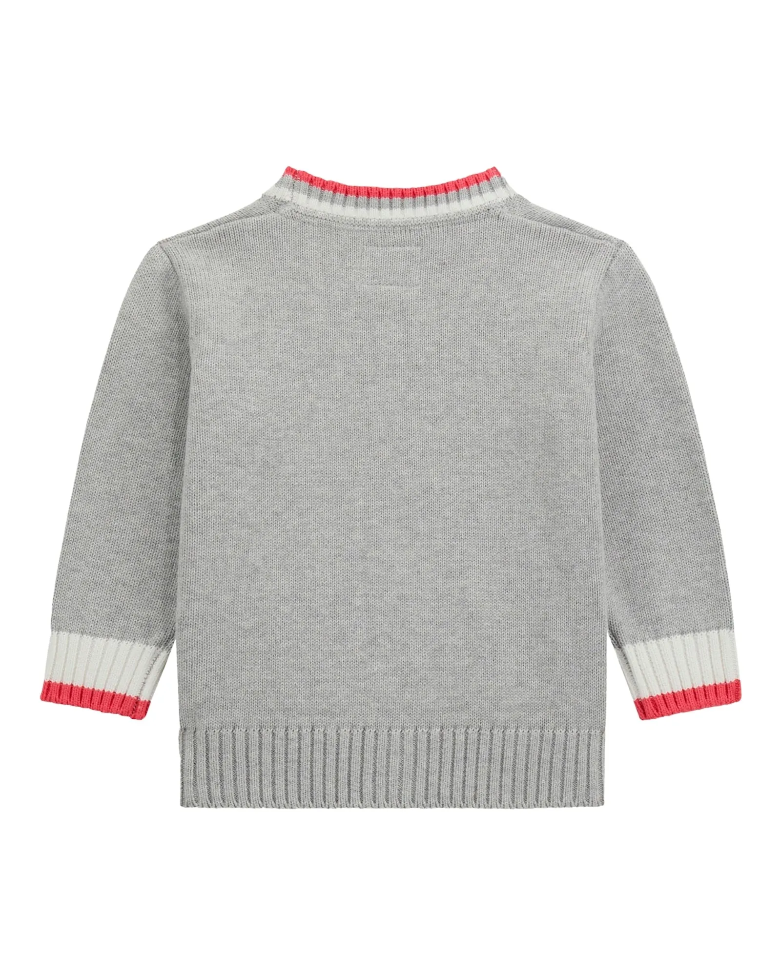 Grey Long Sleeve Cardigan (2–7)