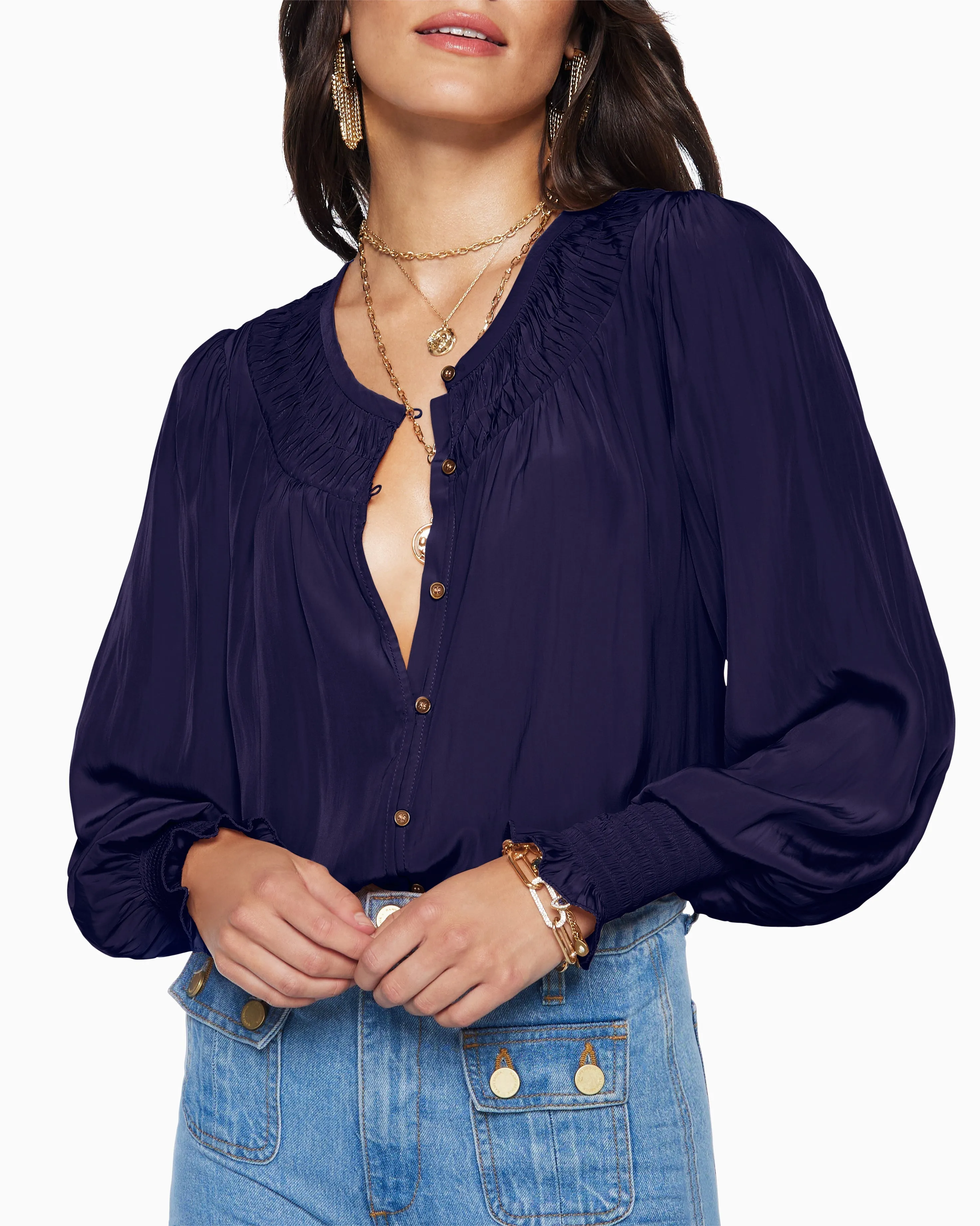 Isla Puff Sleeve Blouse
