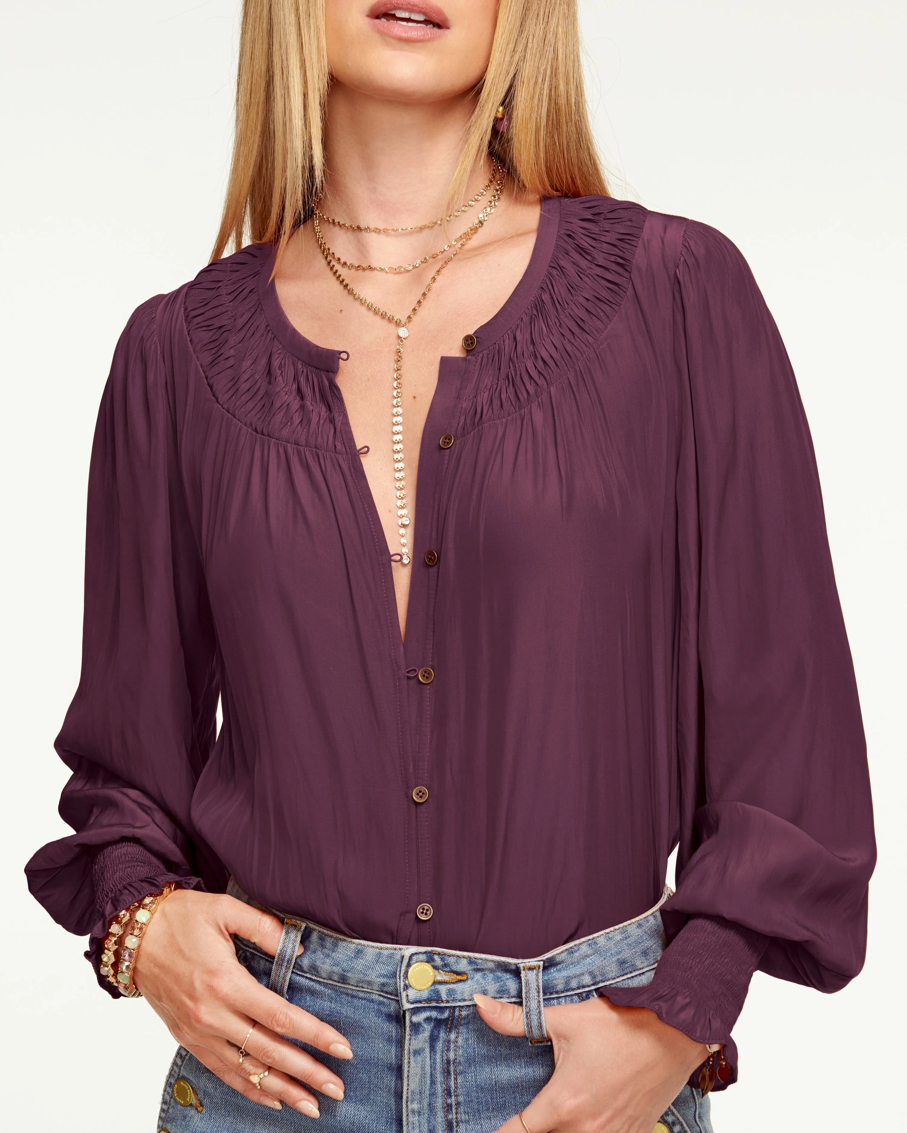 Isla Puff Sleeve Blouse
