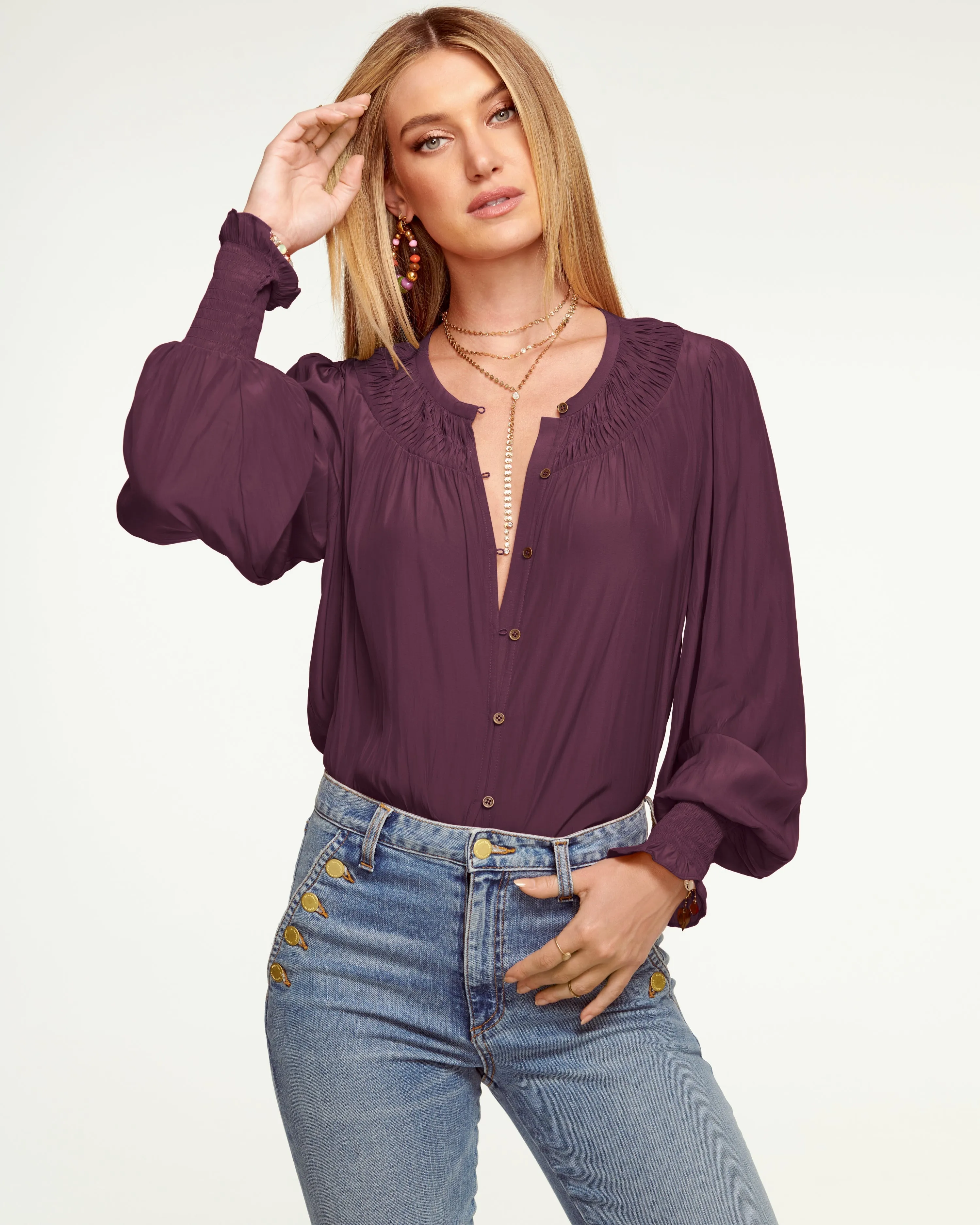 Isla Puff Sleeve Blouse