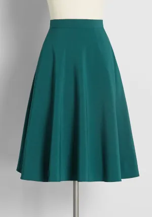 Just This Sway A-Line Skirt