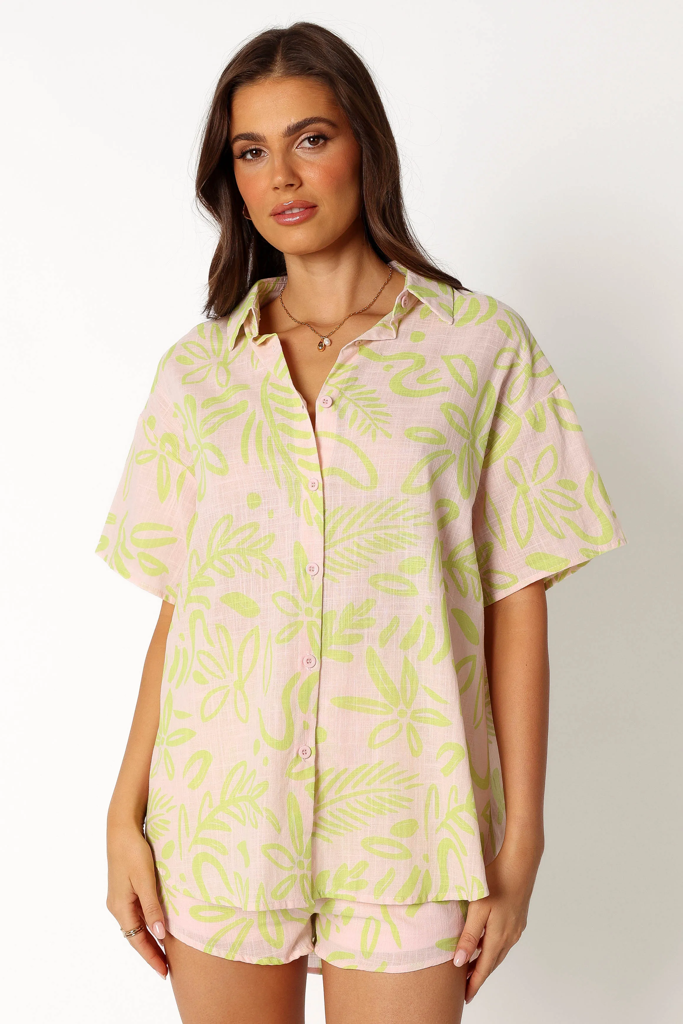 Lee Short Sleeve Shirt - Citrus