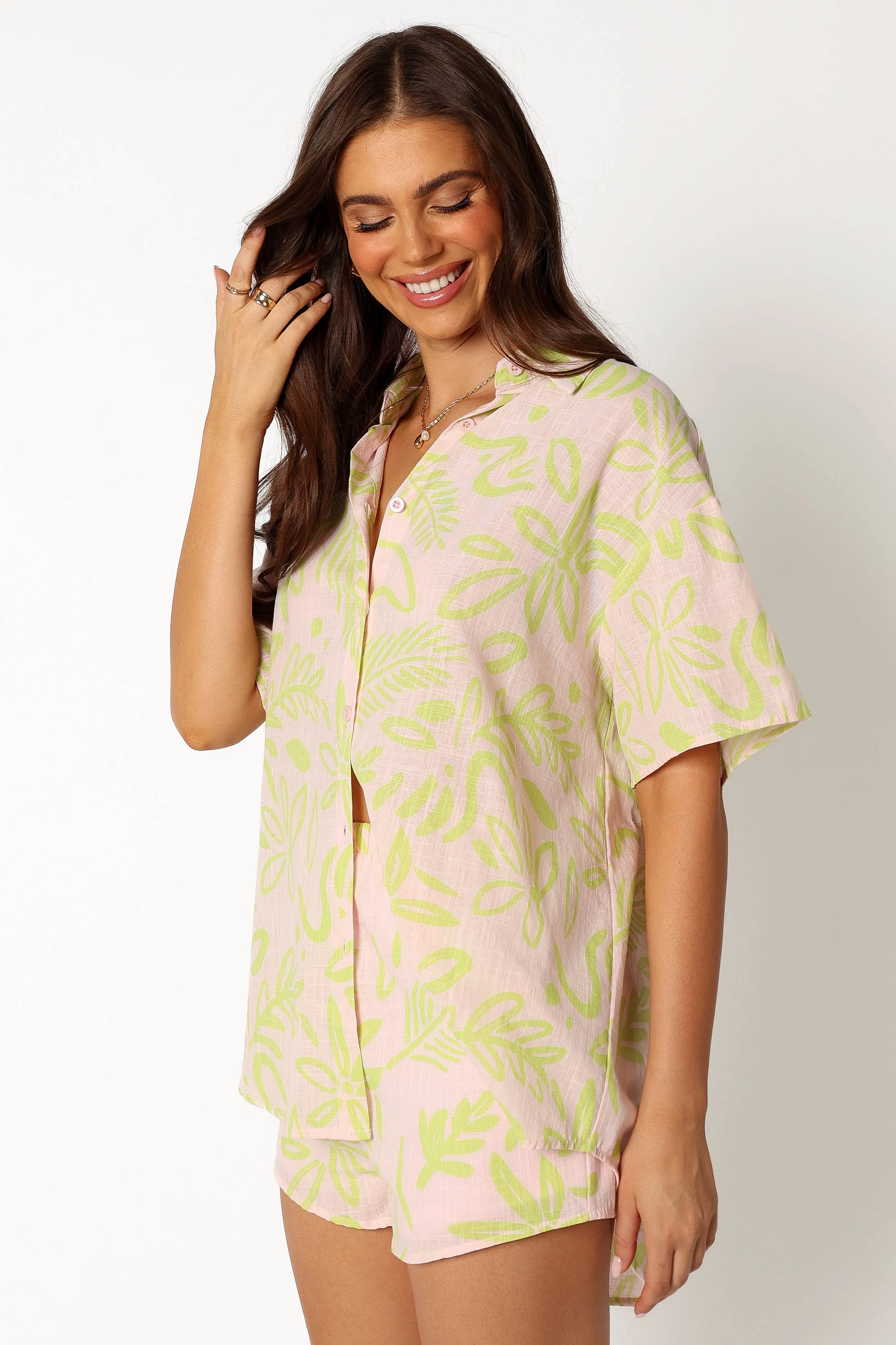 Lee Short Sleeve Shirt - Citrus