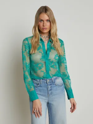 Maia Floral Lace Blouse