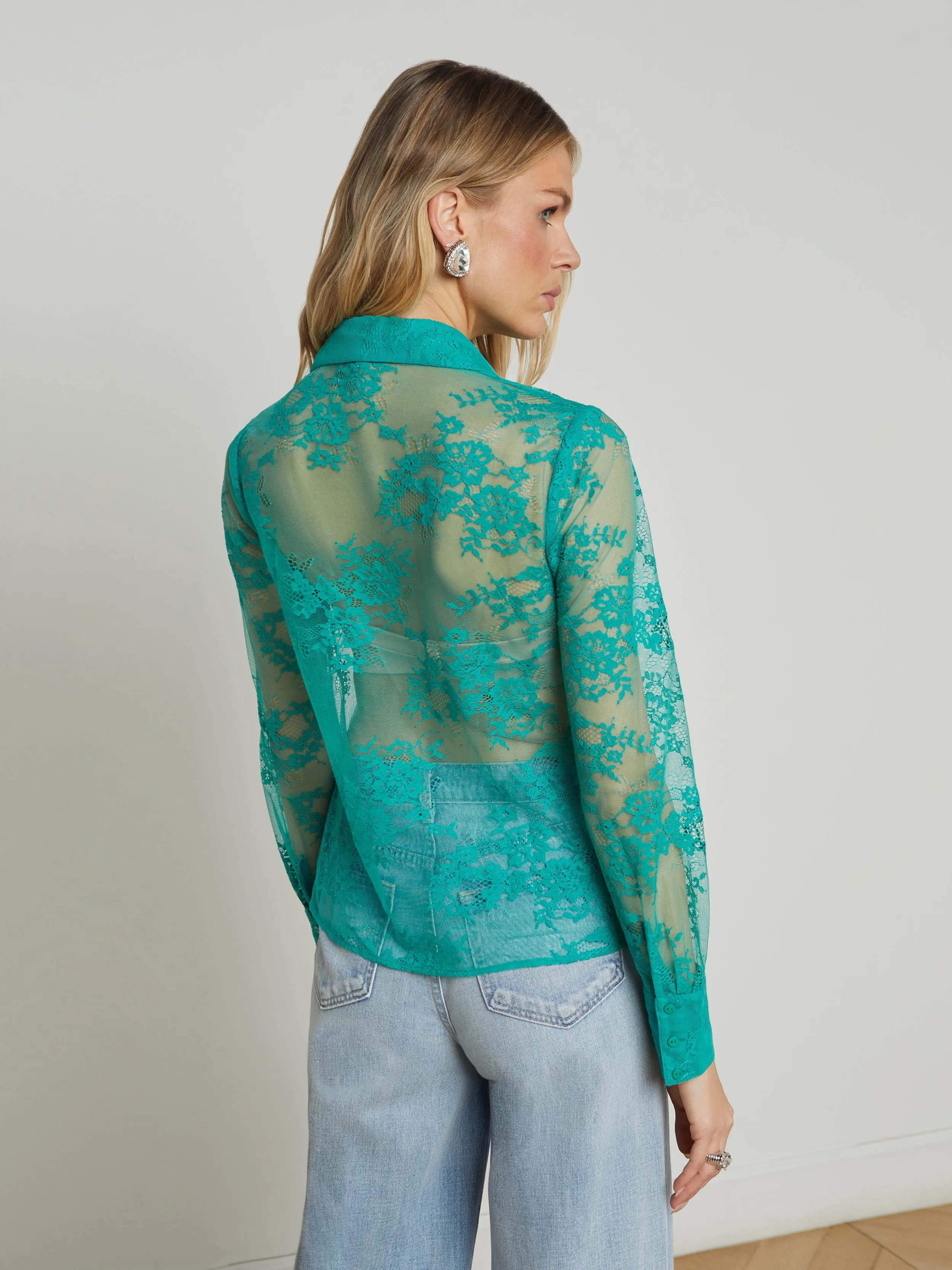 Maia Floral Lace Blouse