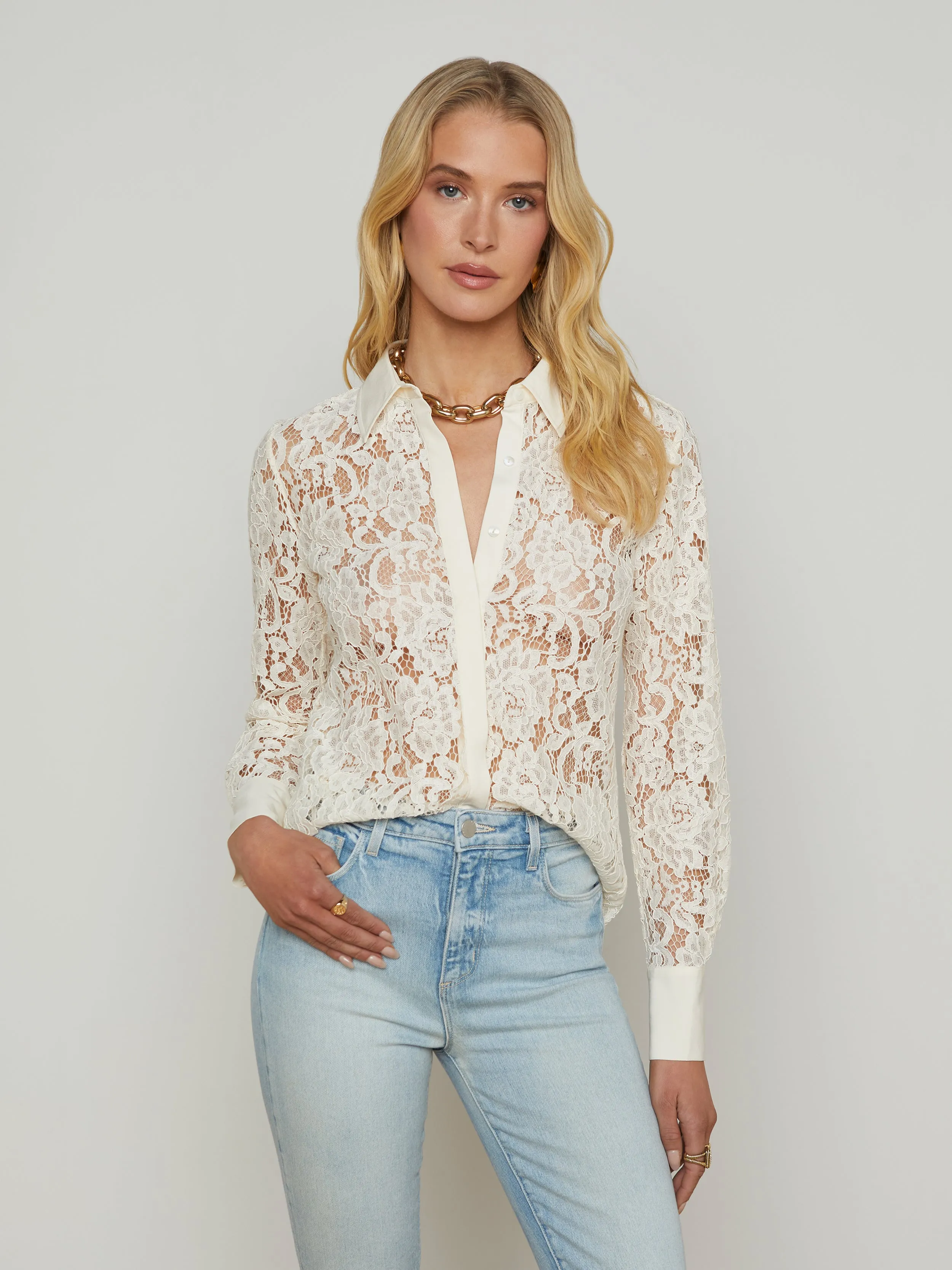 Maia Lace Blouse