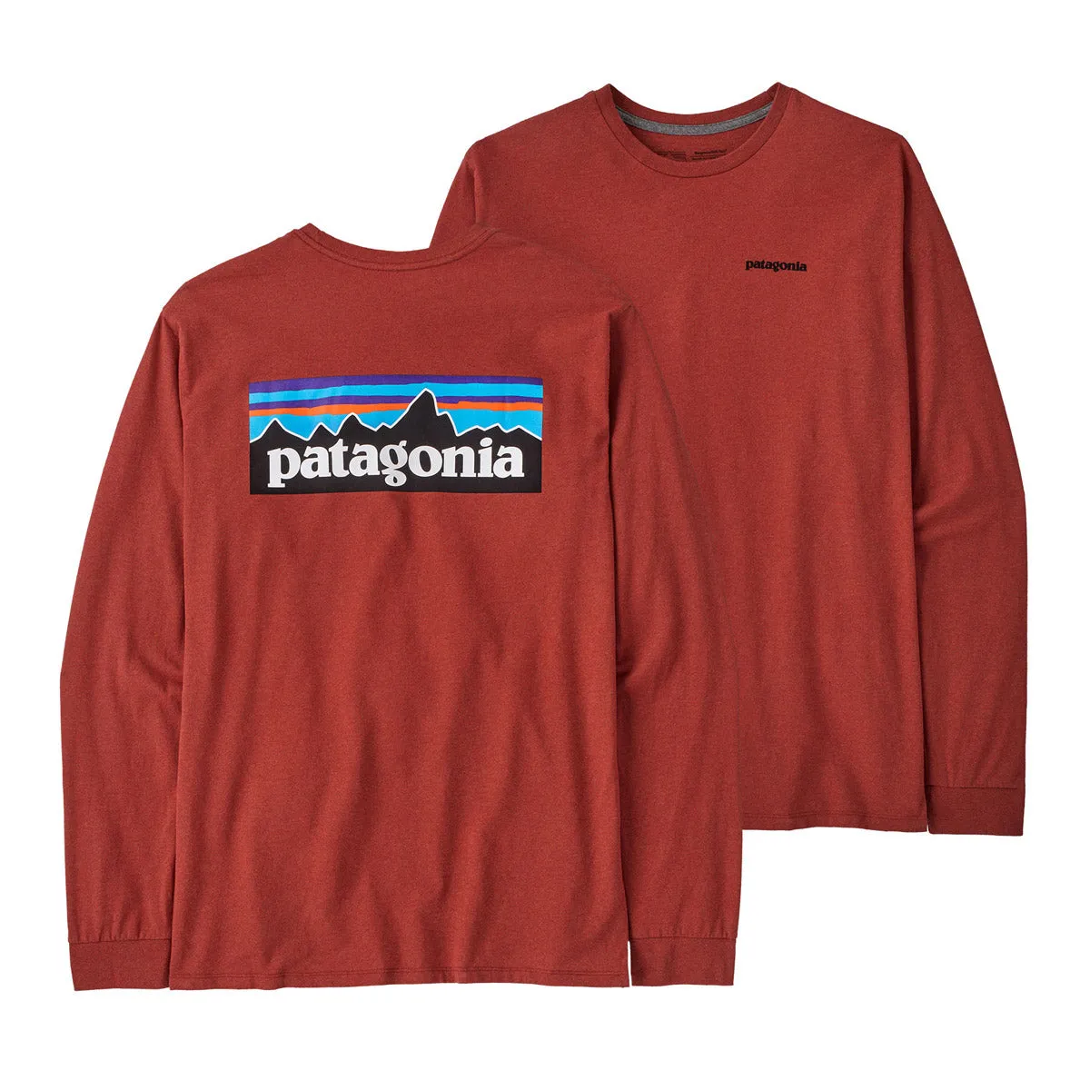 Men's Long-Sleeved P-6 Logo Responsibili-Tee