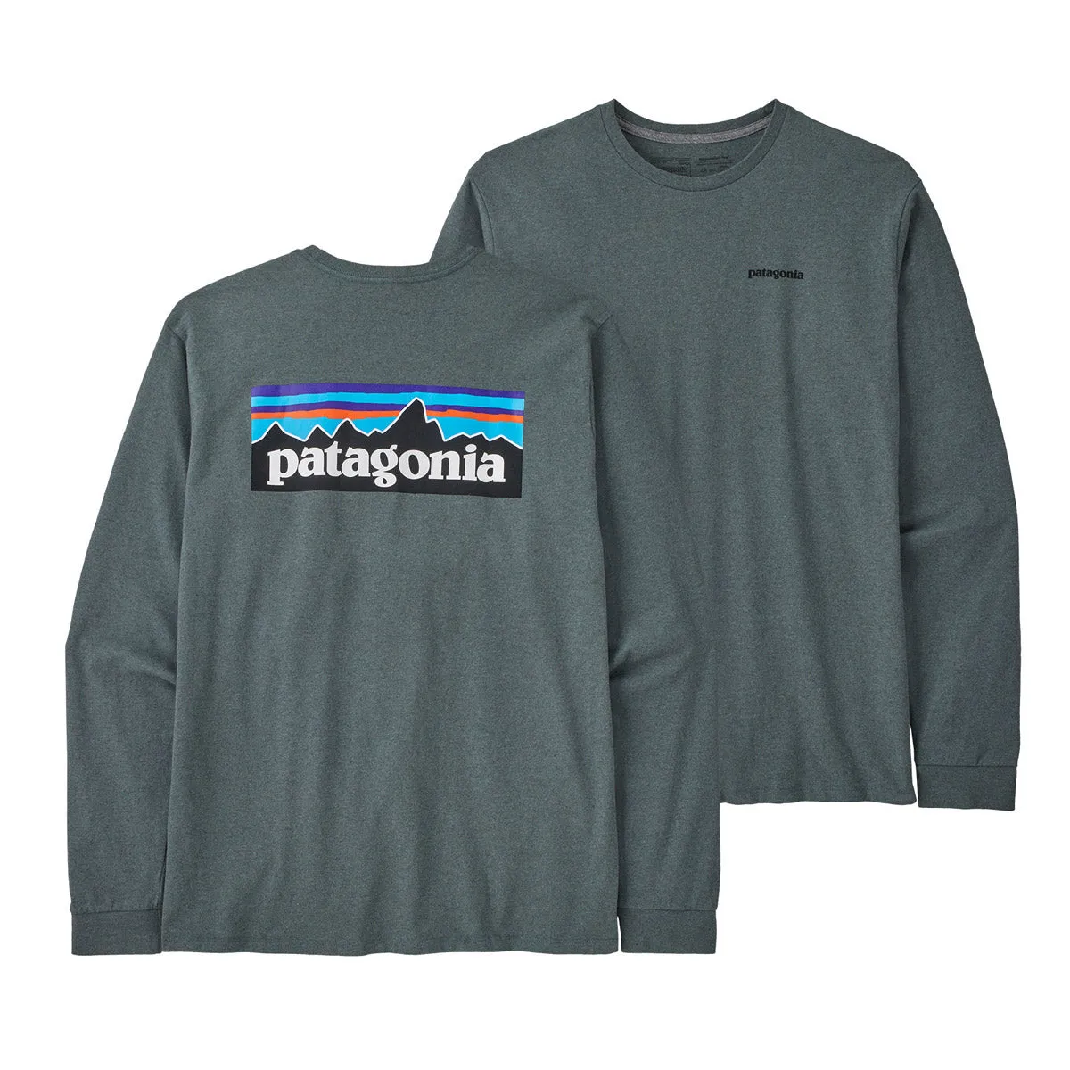 Men's Long-Sleeved P-6 Logo Responsibili-Tee