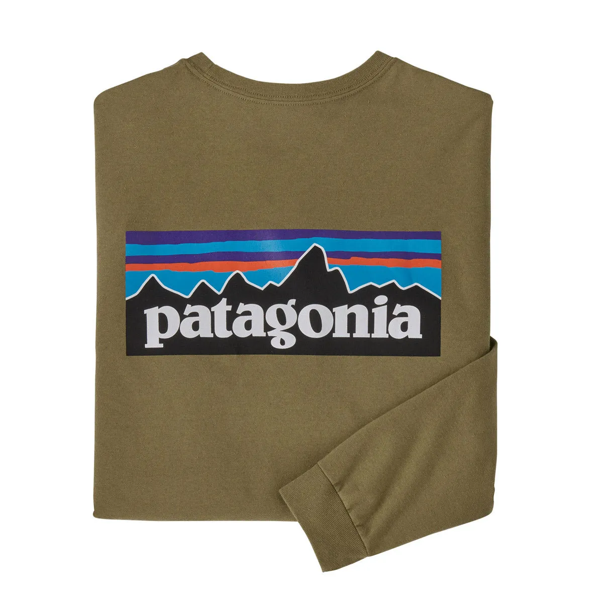 Men's Long-Sleeved P-6 Logo Responsibili-Tee