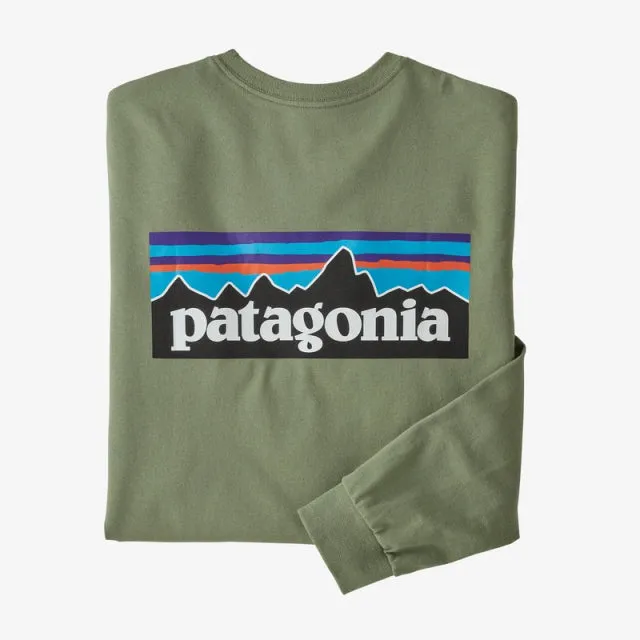 Men's Long-Sleeved P-6 Logo Responsibili-Tee