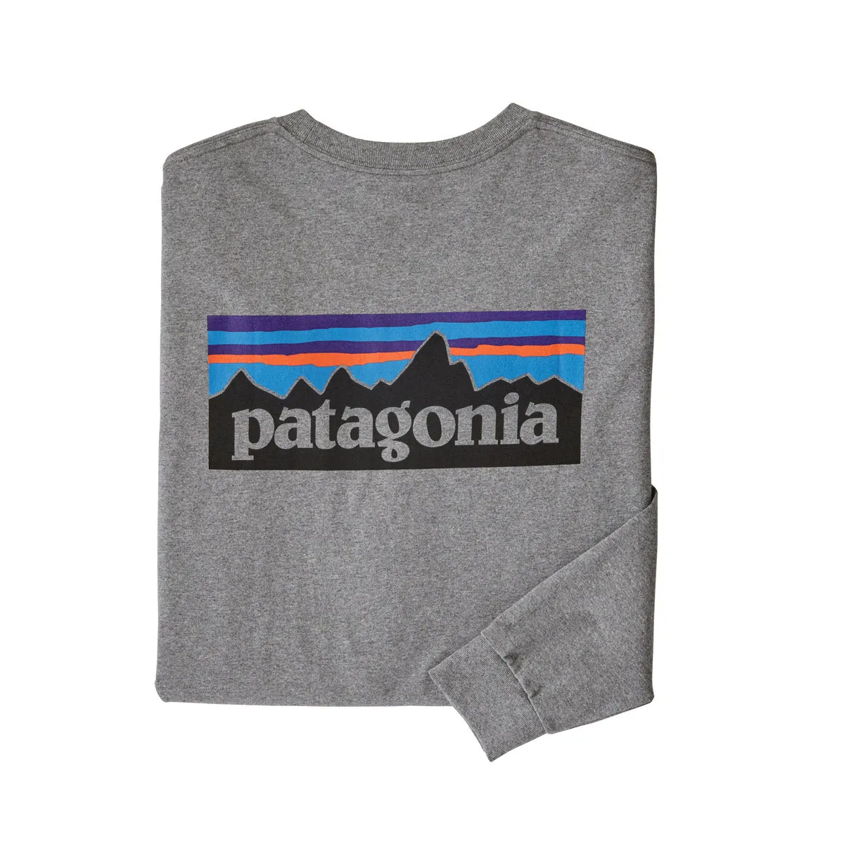 Men's Long-Sleeved P-6 Logo Responsibili-Tee