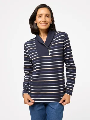 Milani 1/2 Zip Top