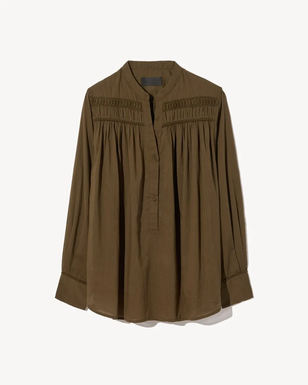 Nili Lotan - Clarys Top in Olive Green