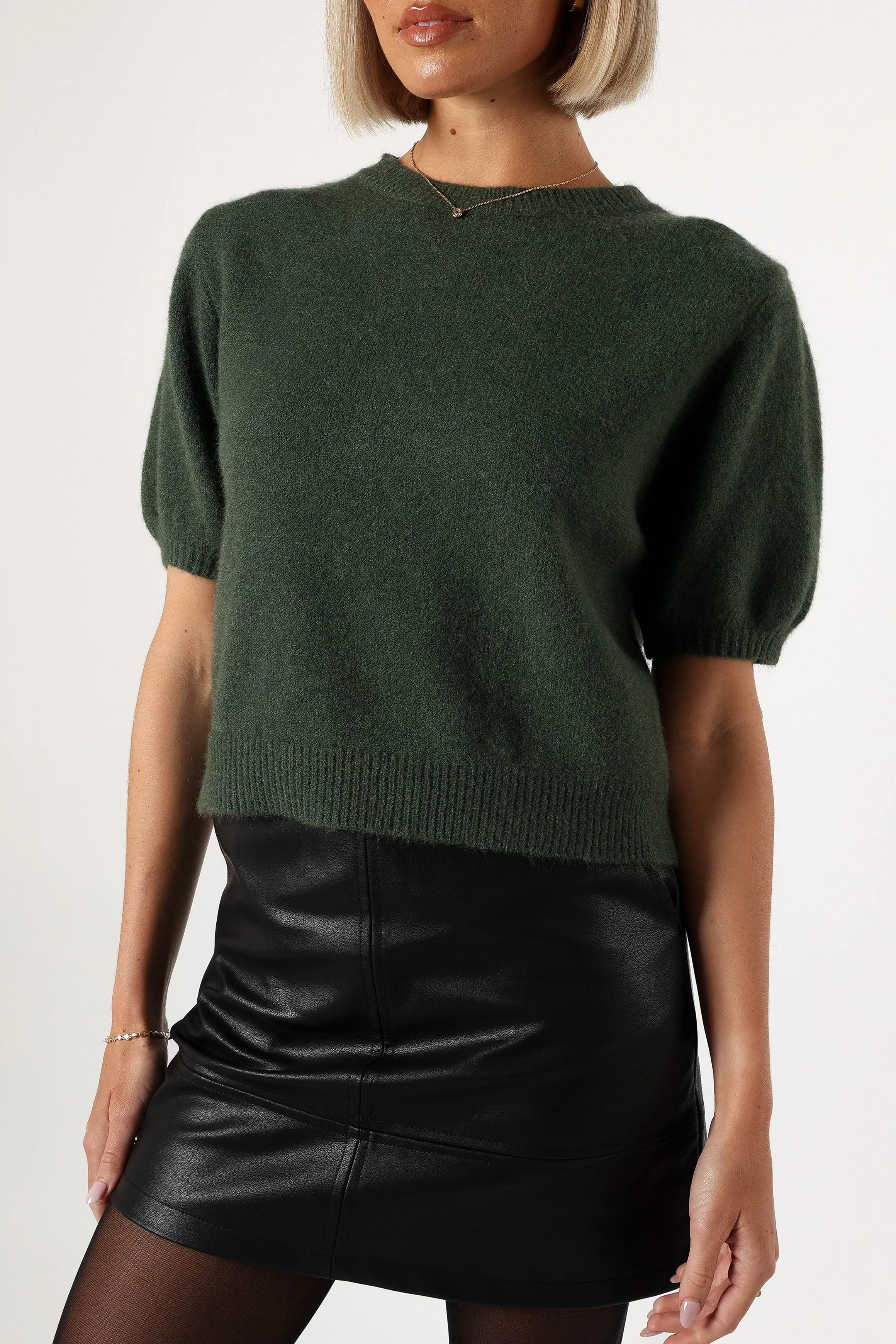 Noah Knit Sweater - Olive