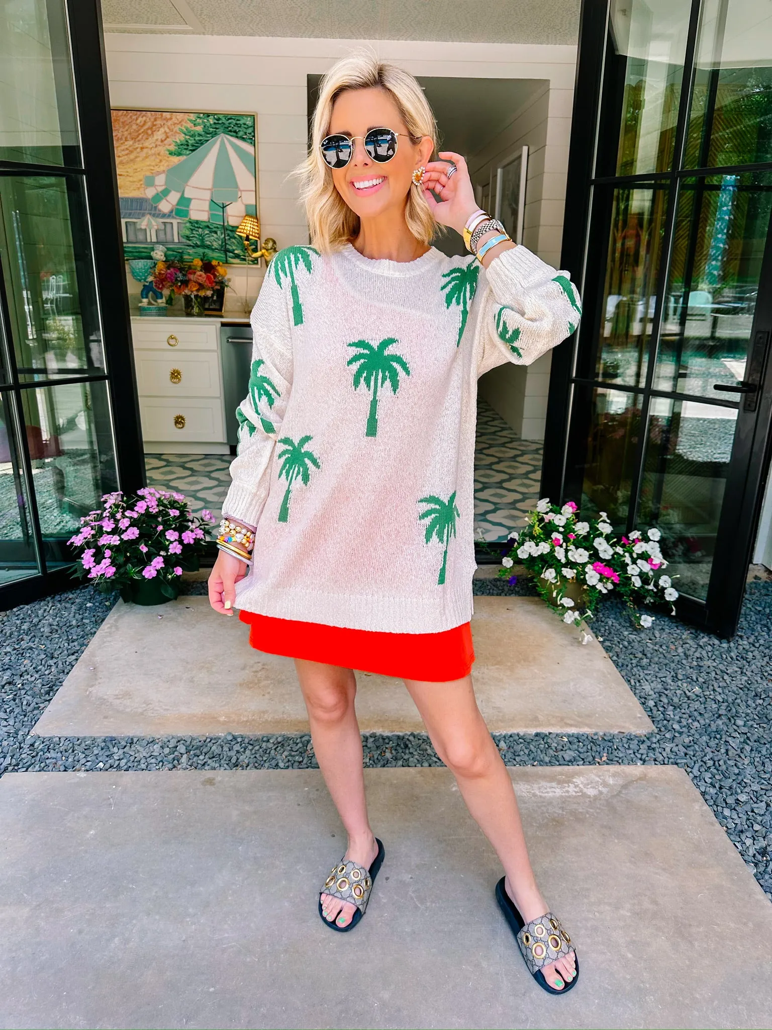 PALMERA SUMMER SWEATER - CREAM