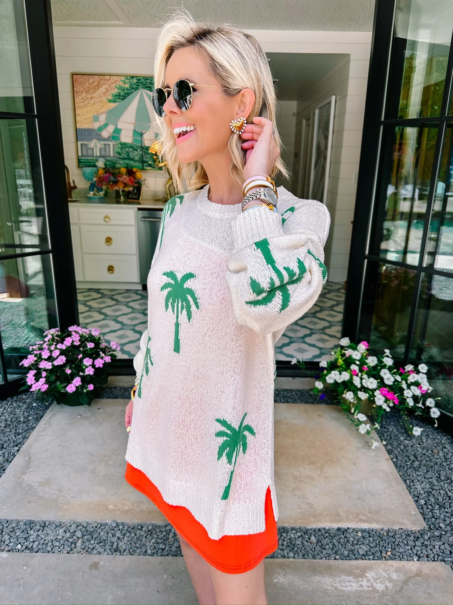 PALMERA SUMMER SWEATER - CREAM