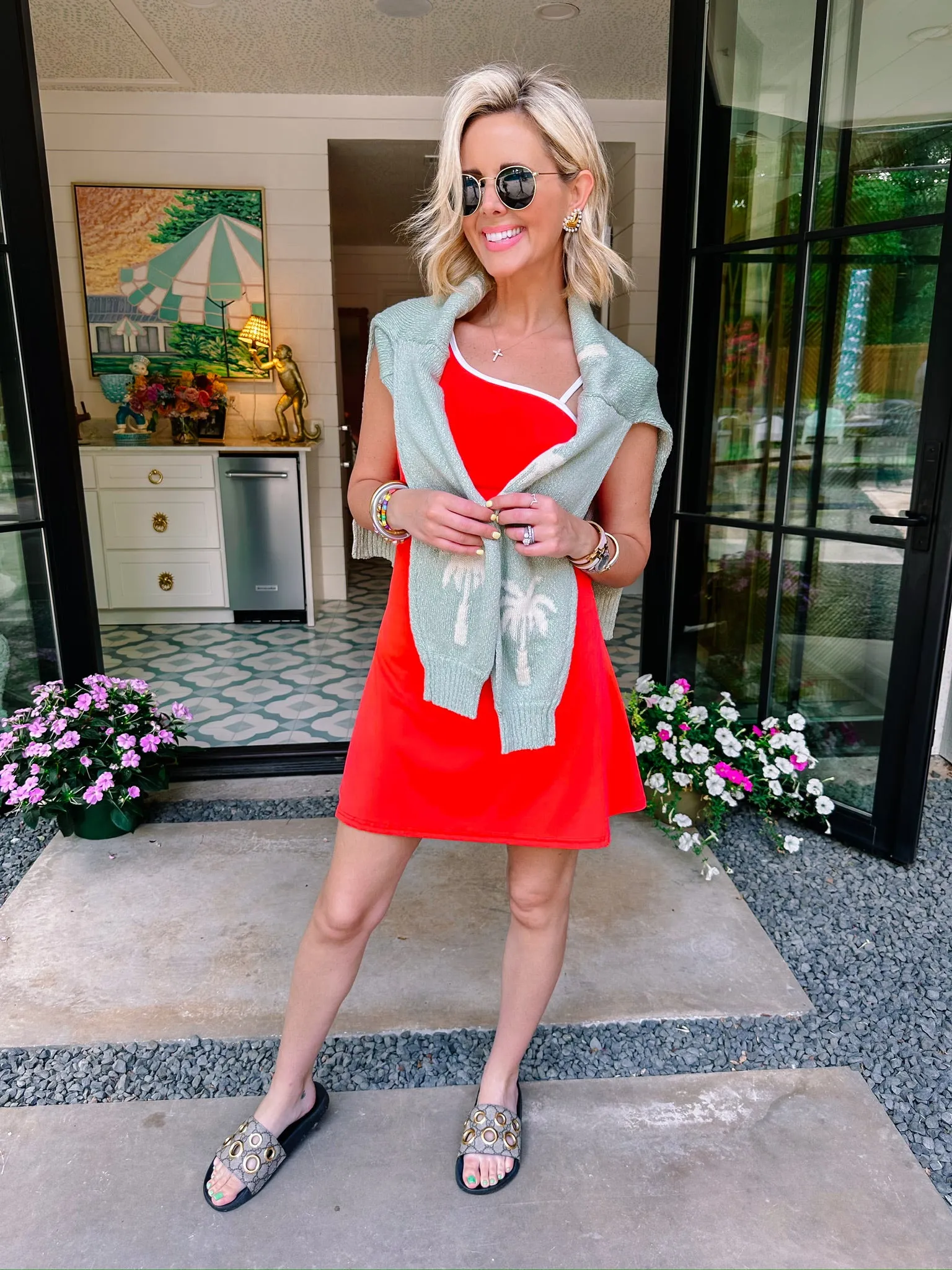 PALMERA SUMMER SWEATER - SAGE